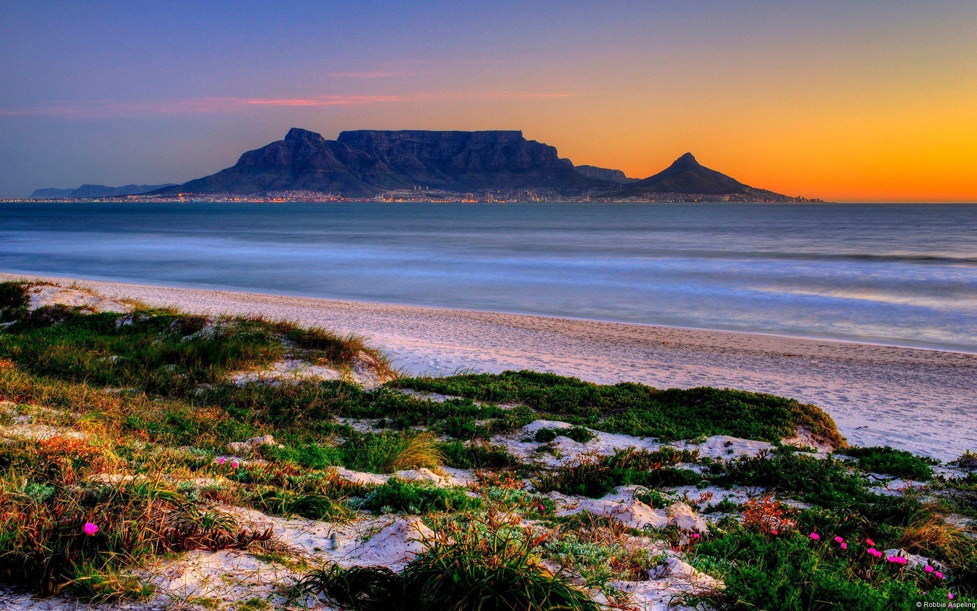 Tafelberg, Kapstadt, Südafrika, Landschaft, Reisen, 1920x1200 HD Desktop