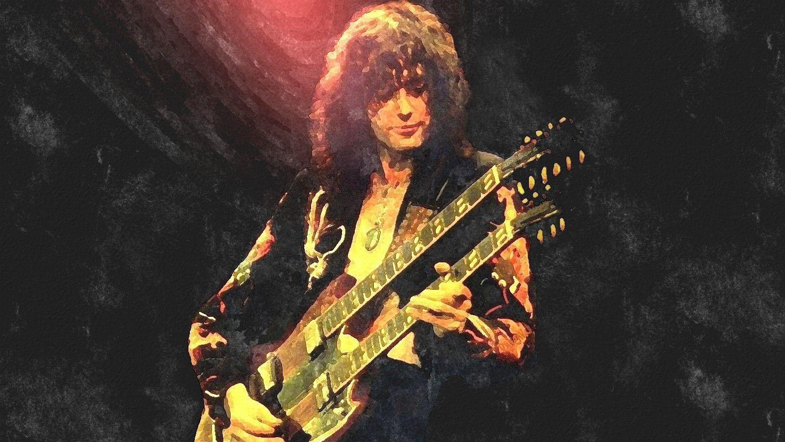 Jimmy Page, Larry Page, Musikikone, Rockgeschichte, Gitarrist, 1600x900 HD Desktop