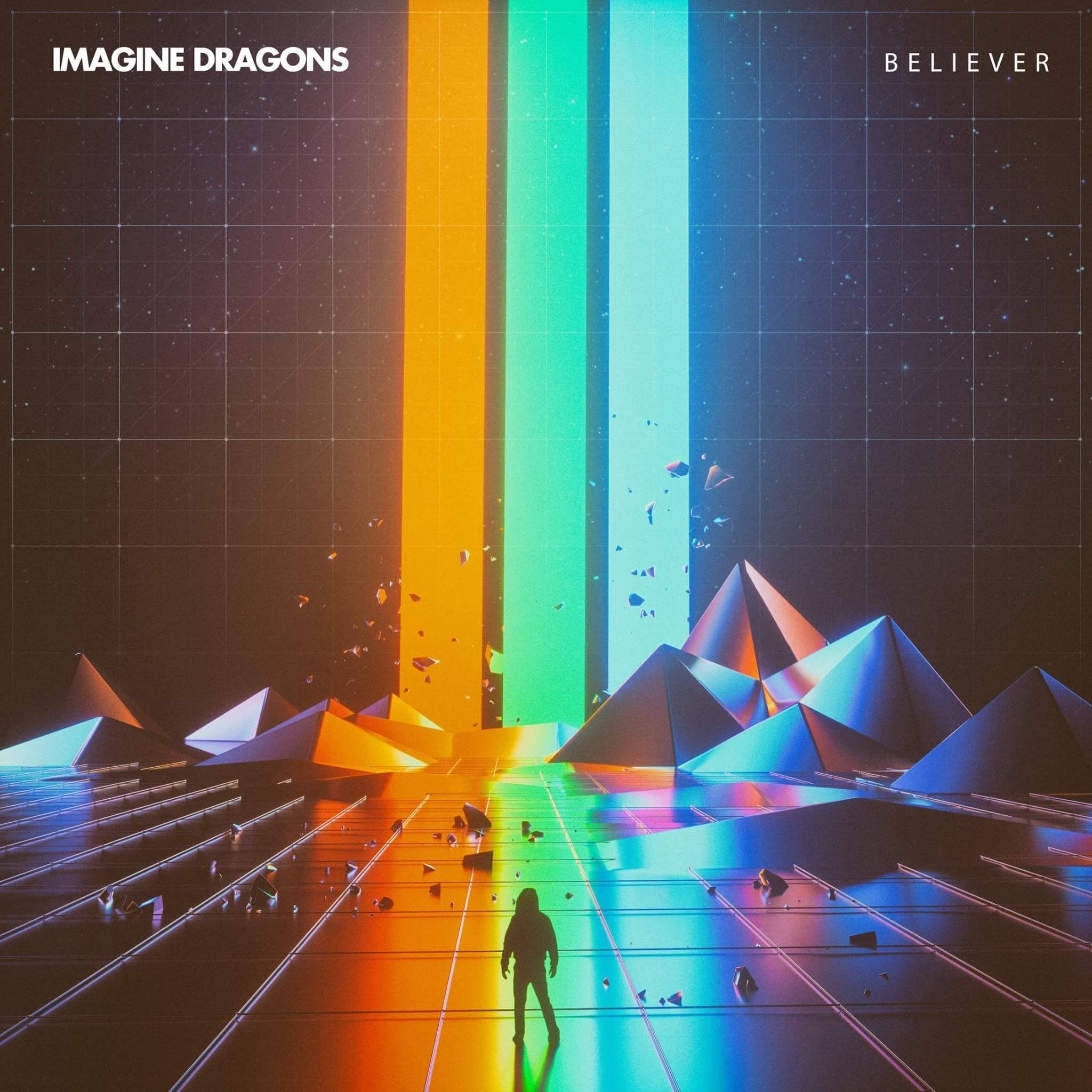 Imagine Dragons, Believer, Musik, Hintergrund, Band, 2050x2050 HD Handy