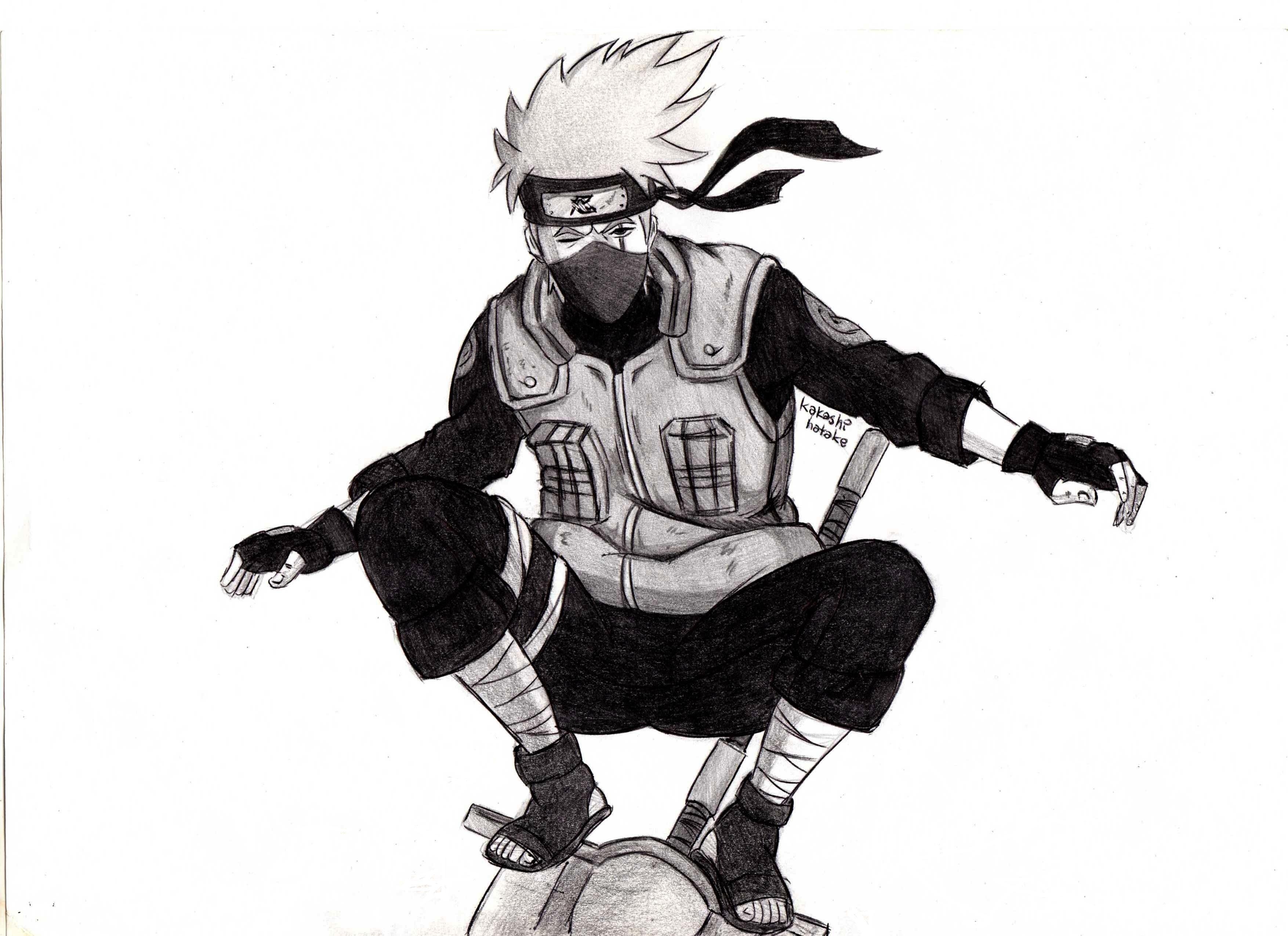 Hatake Kakashi, HD, Anime, Naruto, Hintergrund, 3510x2550 4K Desktop