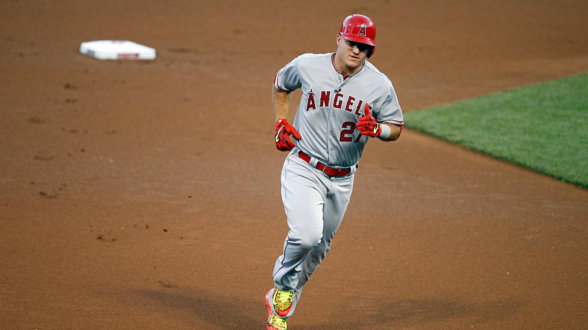 Mike Trout, Desktop, Angeles, Hintergrund, Baseball, 1920x1080 Full HD Desktop