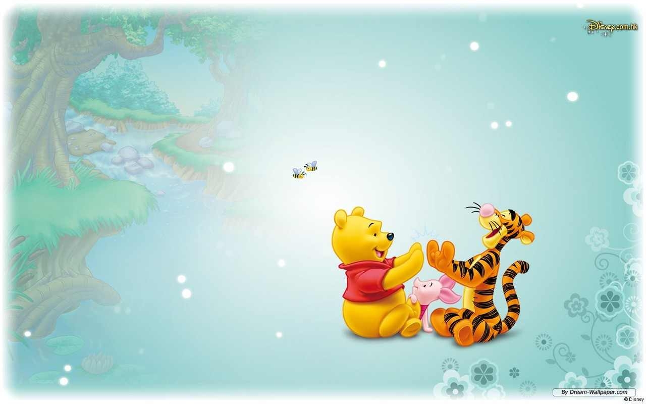 Kostenlos, Winnie Puuh, Cartoon, Disney, Hintergrund, 1280x800 HD Desktop