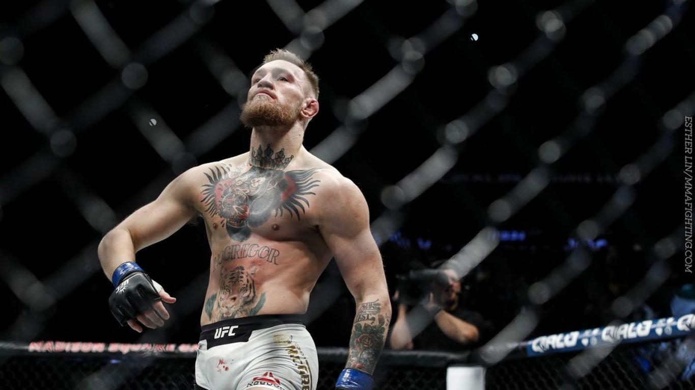 Conor McGregor, 4K Bild, Motiviert, Sportstar, Kampfsport, 1370x770 HD Desktop