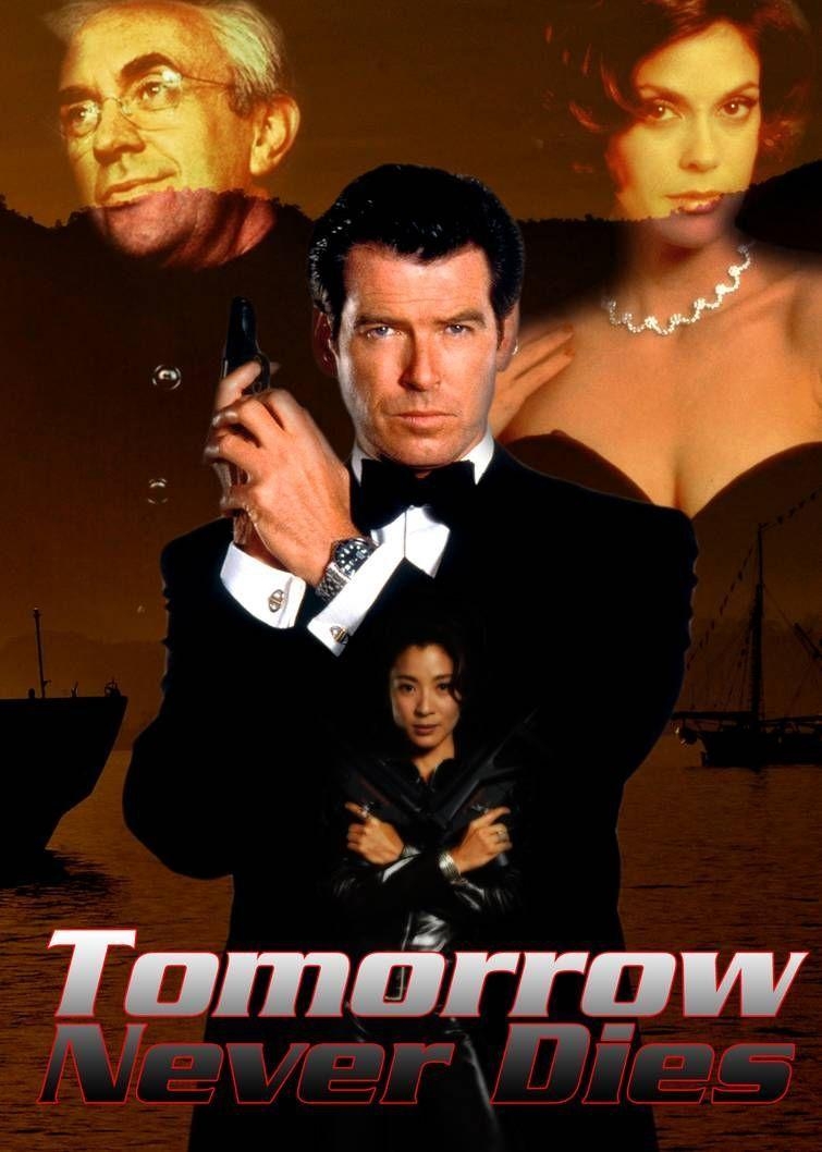 Bond Filmplakat, Tomorrow Never Dies, 1997, 760x1060 HD Handy