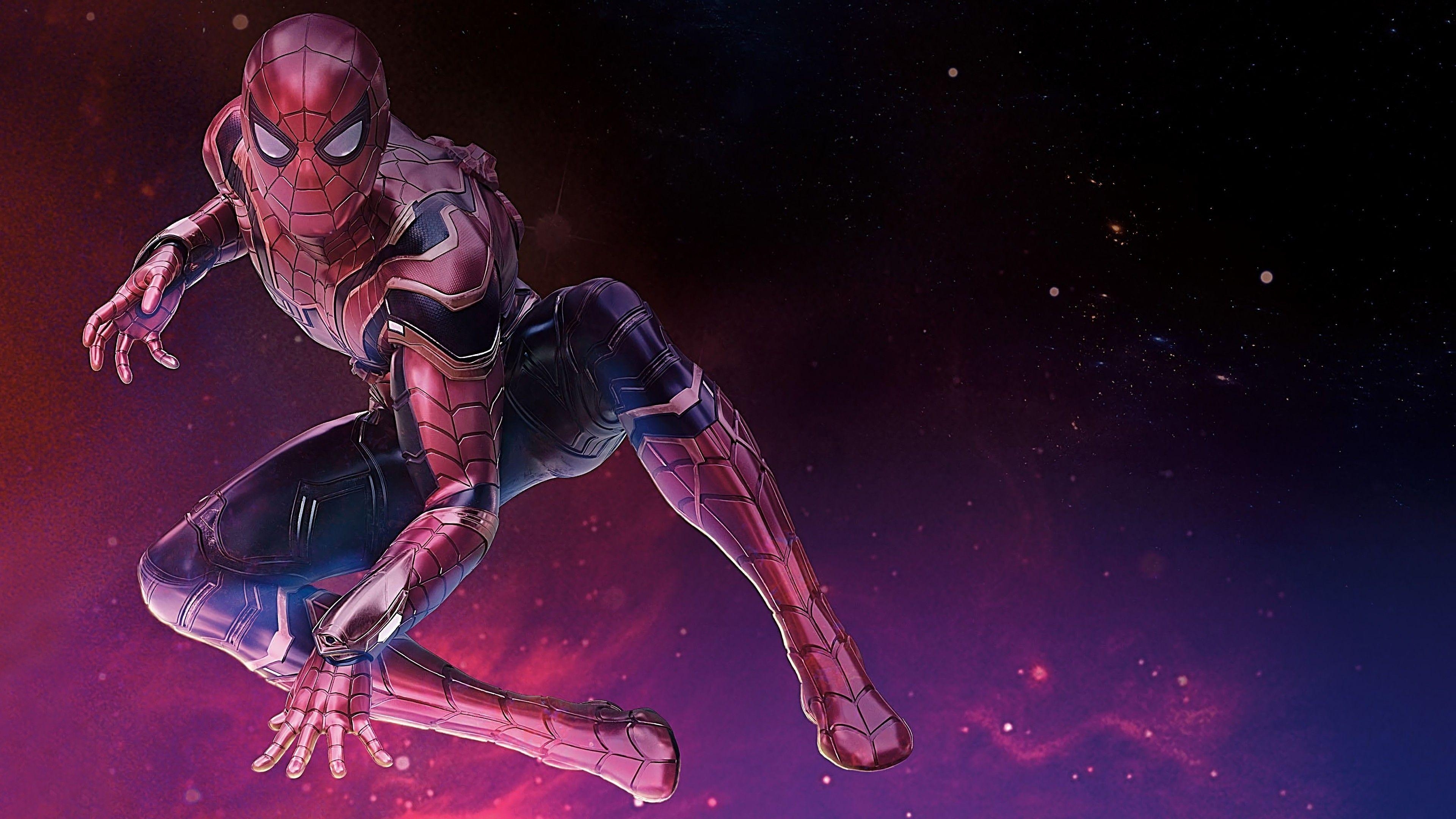 Iron Spider, Tom Holland, Marvel, Anzug, Filme, 3840x2160 4K Desktop