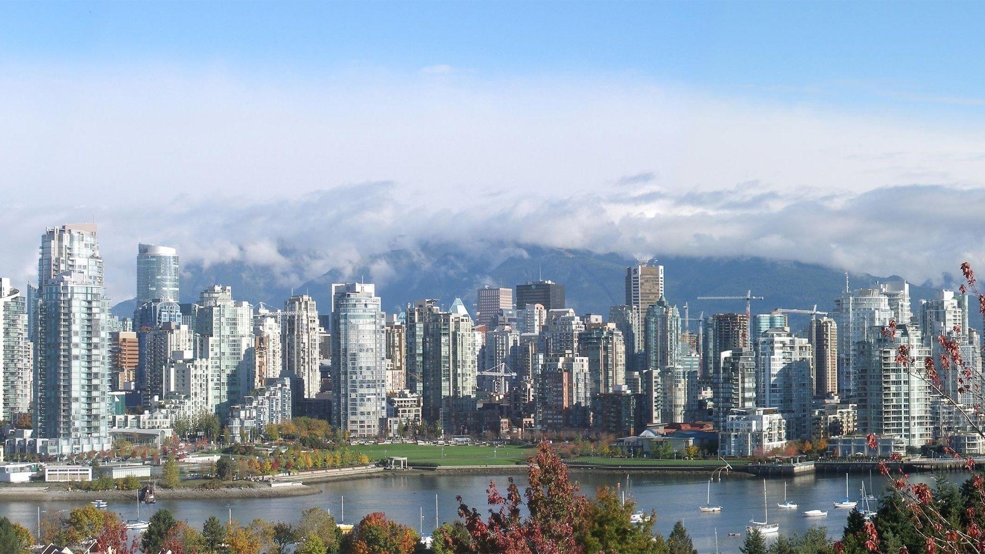 Vancouver, Kanada, Desktop, Hintergrund, Stadtansicht, 1920x1080 Full HD Desktop