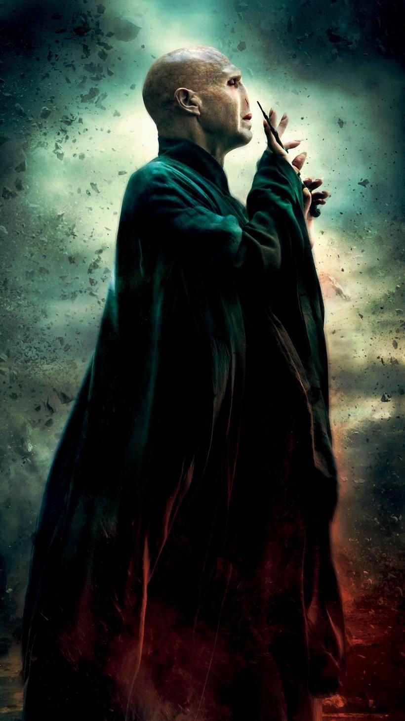 Harry Potter, Heiligtümer, 2011, Telefon, Voldemort, 820x1460 HD Handy