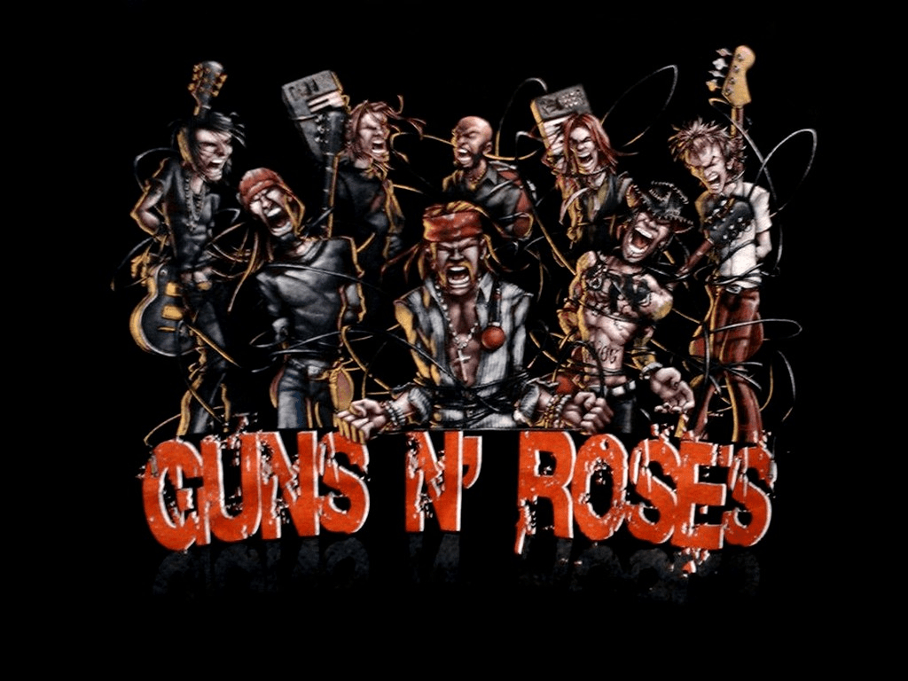 Guns N' Roses, Rockmusik, Rocklegende, Poster, Musik, 1030x770 HD Desktop