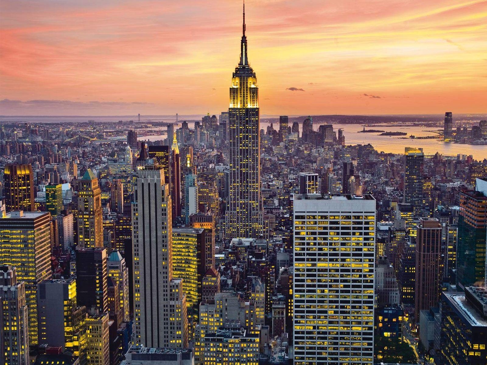 Empire State Building, New York, Hintergrund, Download, Reisen, 1600x1200 HD Desktop