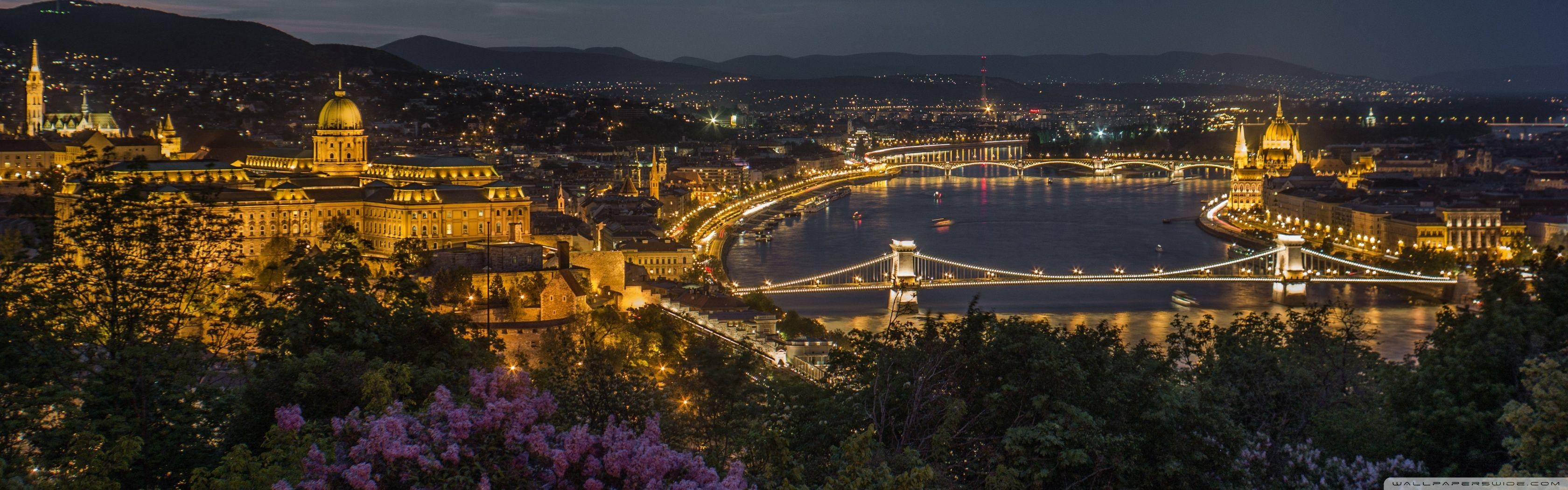 Budapest, 8x1050, Stadt, Reise, Sehenswürdigkeit, 3360x1050 Dual Screen Desktop