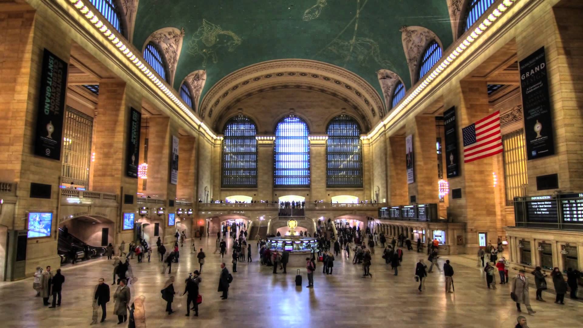 Grand Central, NYC, Verkehr, Historisch, Einzigartig, 1920x1080 Full HD Desktop