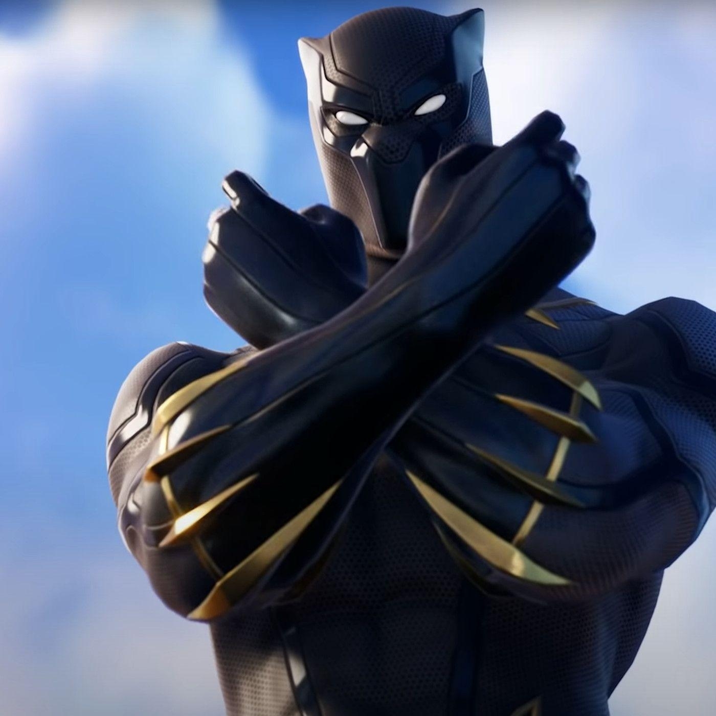 Black Panther, Fortnite, Skin, Wakanda, Emote, 1400x1400 HD Handy