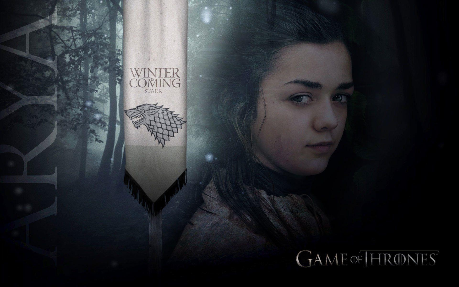 Arya Stark, Game of Thrones, HD, Stark Familie, Hintergrund, 1920x1200 HD Desktop