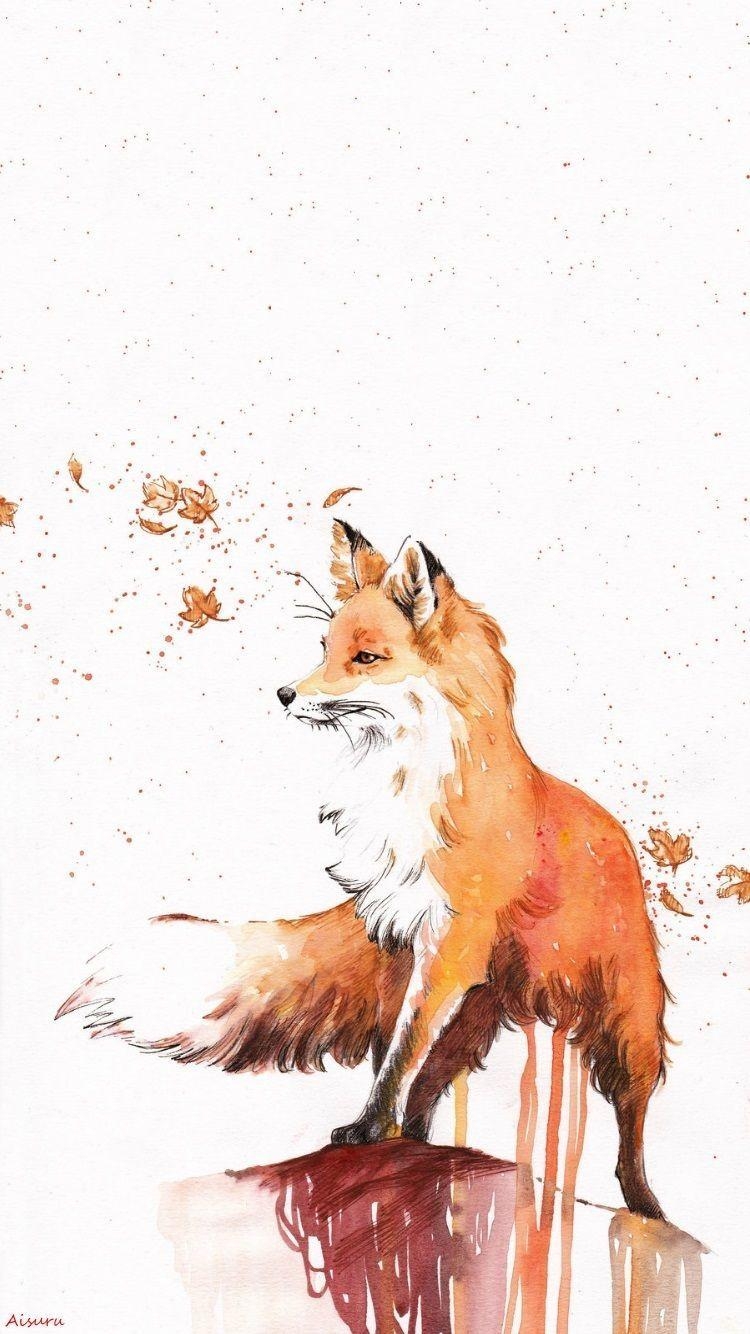 Fuchs, iPhone, Edition, Hintergrund, Bilderserie, 750x1340 HD Handy