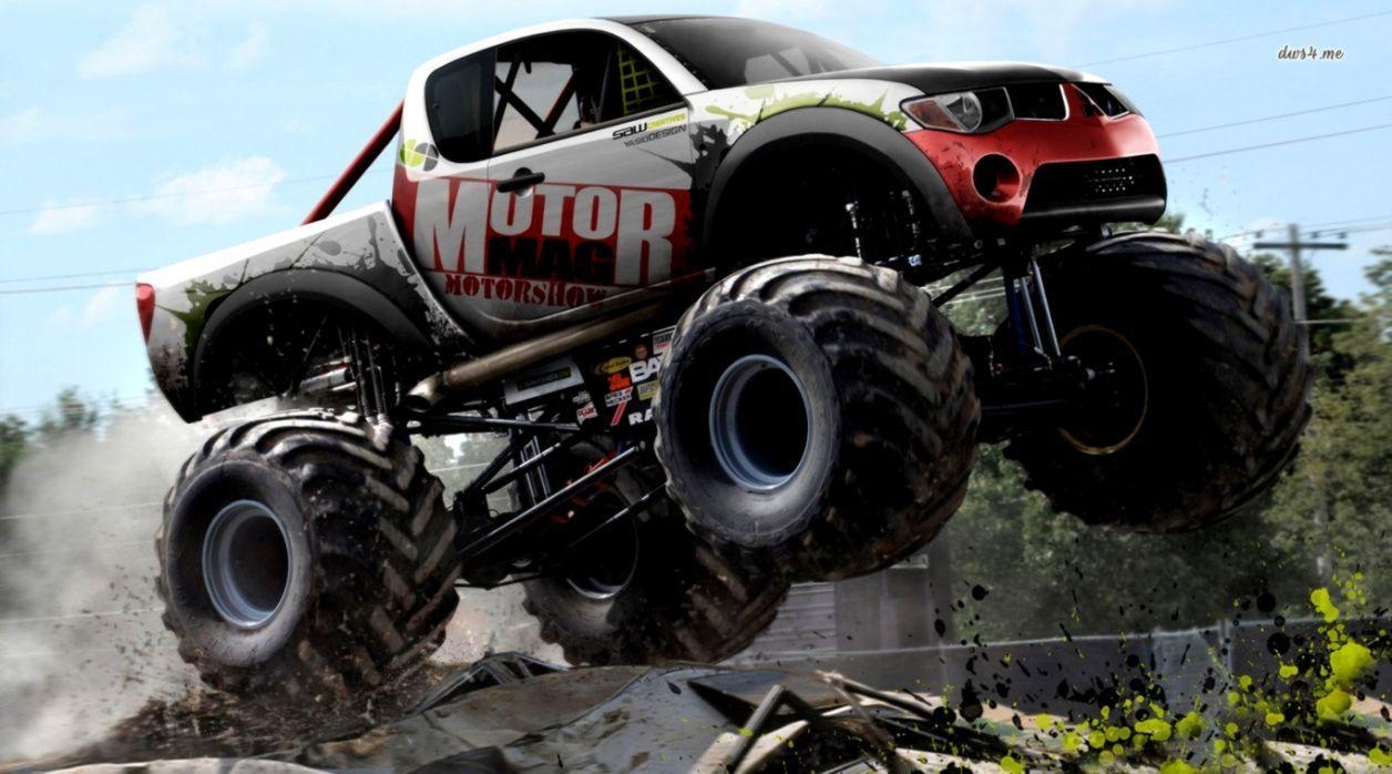 Monster Truck, Groß, Bild, Motorsport, Action, 1260x700 HD Desktop