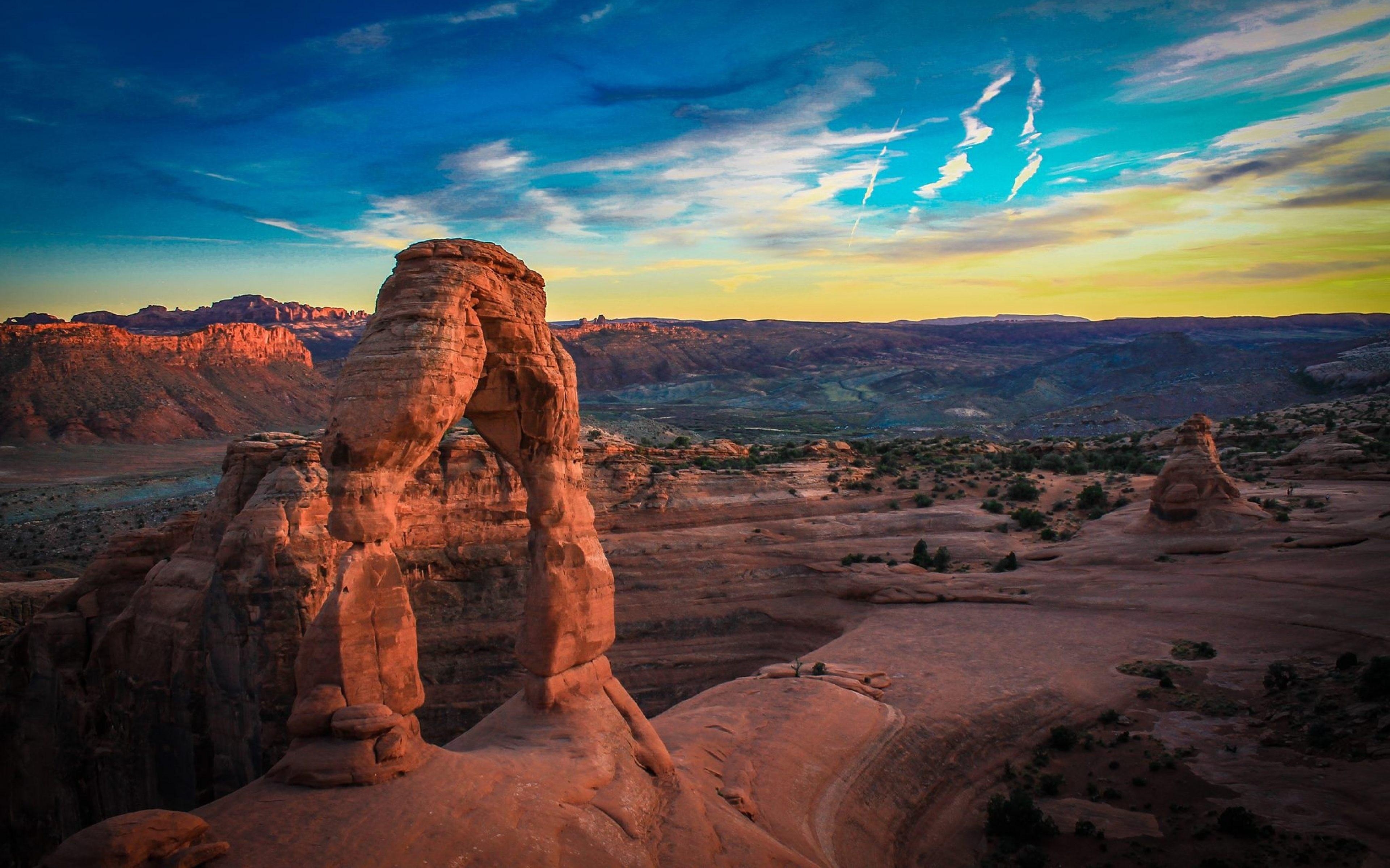 Arches Nationalpark, Reise, Hintergrundbild, Natur, Landschaft, 3840x2400 4K Desktop