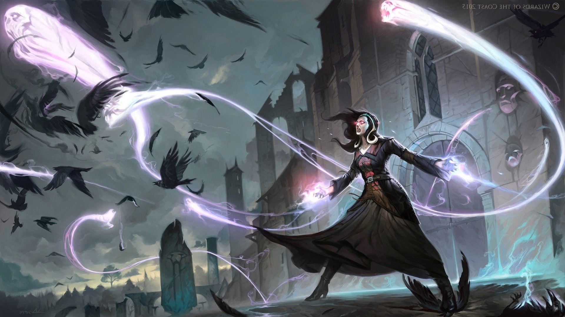 Jace Beleren, Zauberer, Sorcerer, Magic: The Gathering, Hintergrund, 1920x1080 Full HD Desktop