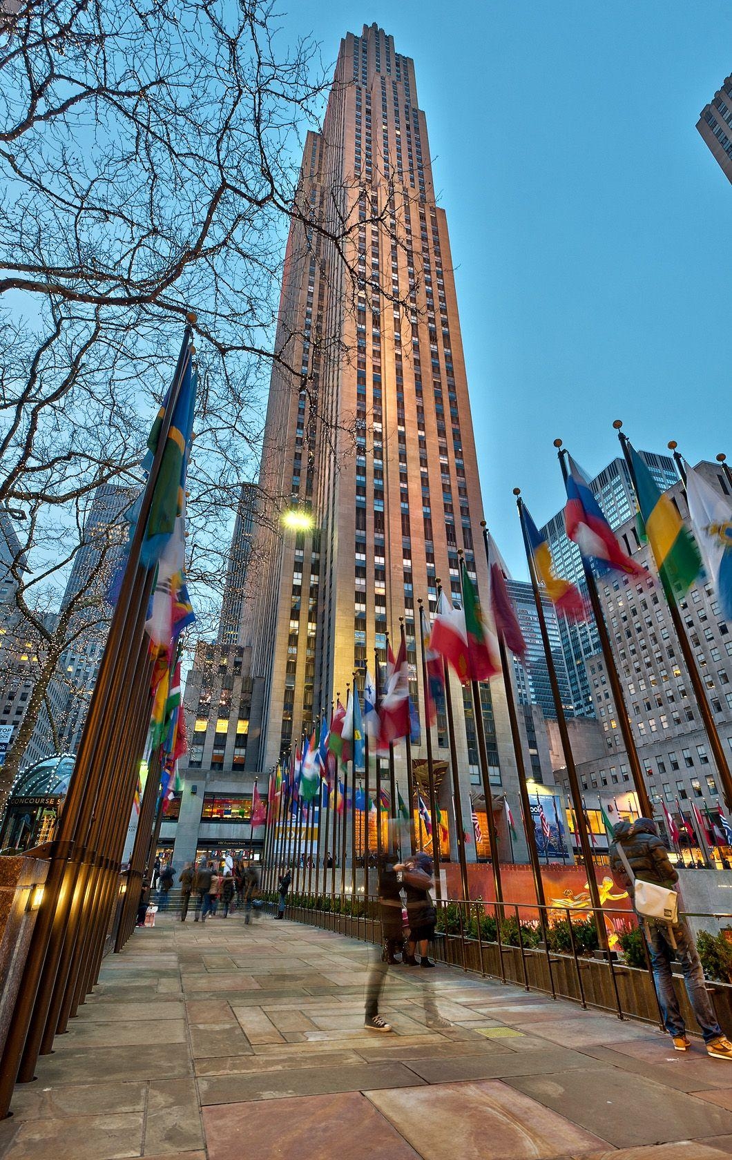 Rockefeller Street, New York, Bild, Architektur, Reise, 1060x1680 HD Handy