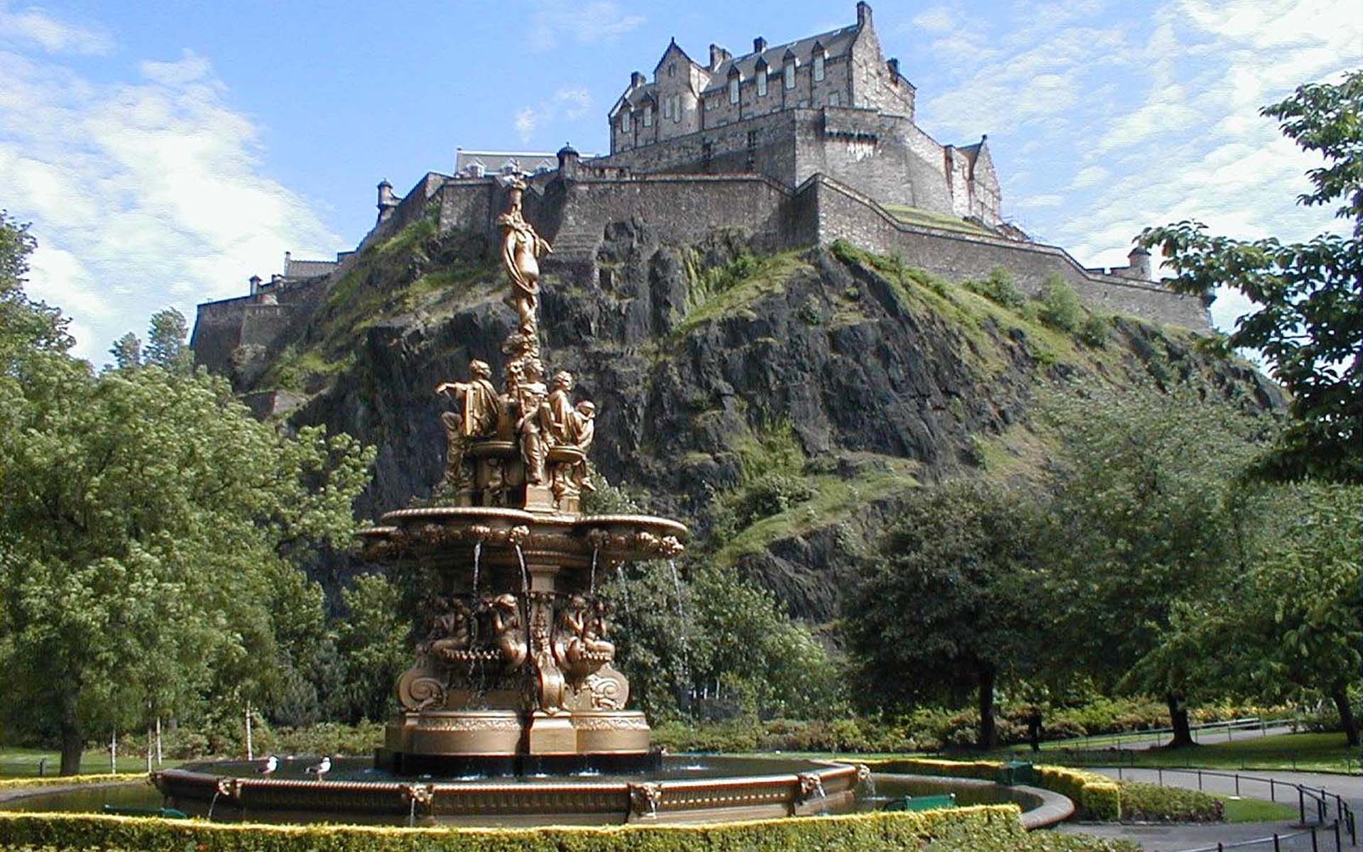 Edinburgh Castle, Schottland, Sehenswürdigkeit, Kultur, 1920x1200 HD Desktop