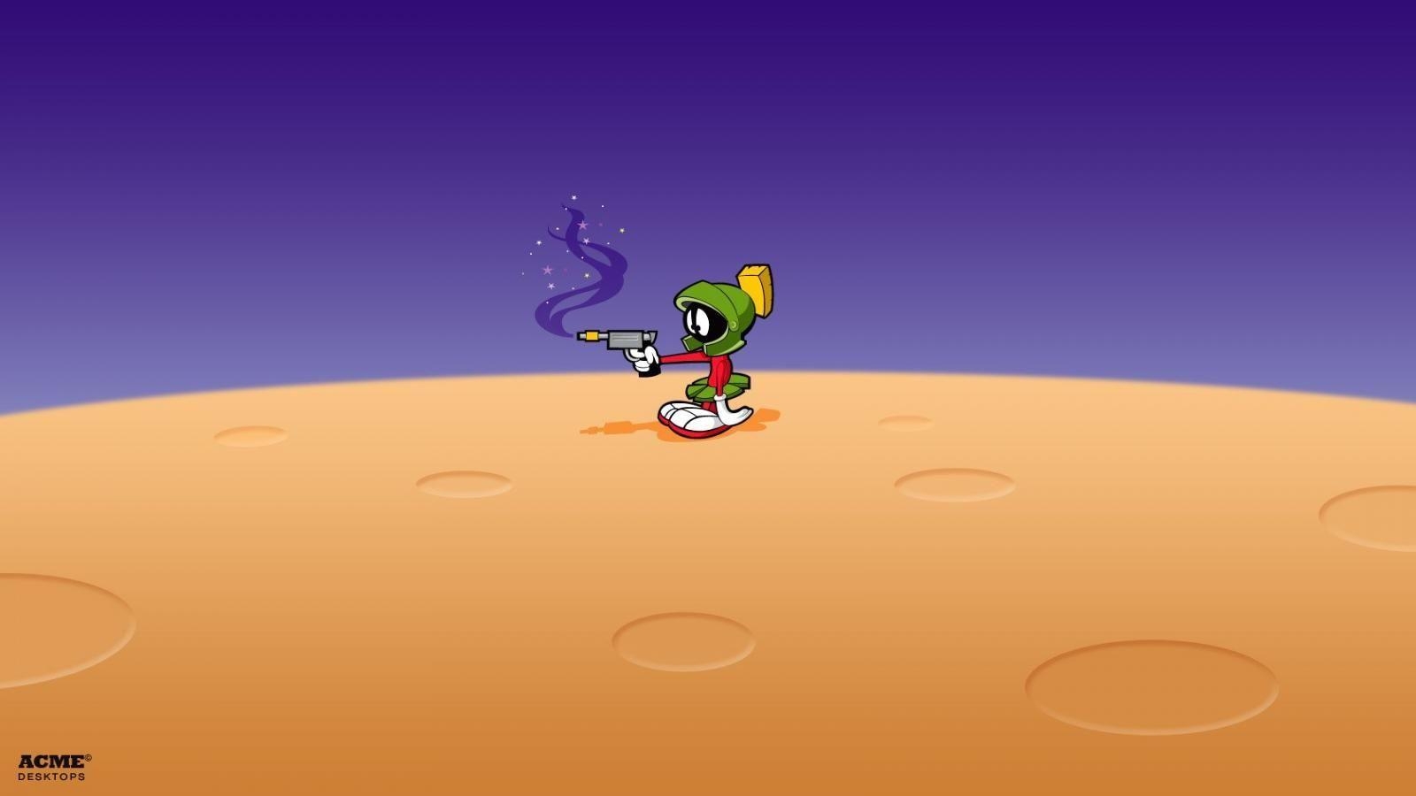 Marvin, Marsianer, 1080p, Cartoon, Wallpaper, 1600x900 HD Desktop