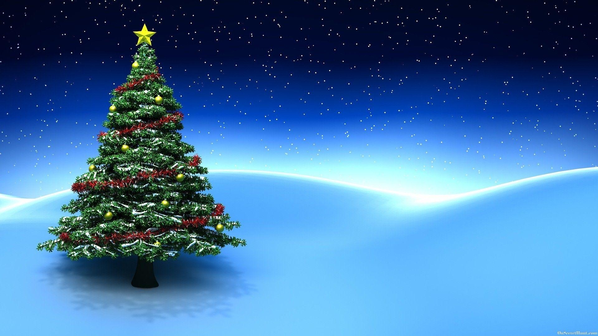 Weihnachtsbaum, Natur, HD, Hintergrund, Festlich, 1920x1080 Full HD Desktop