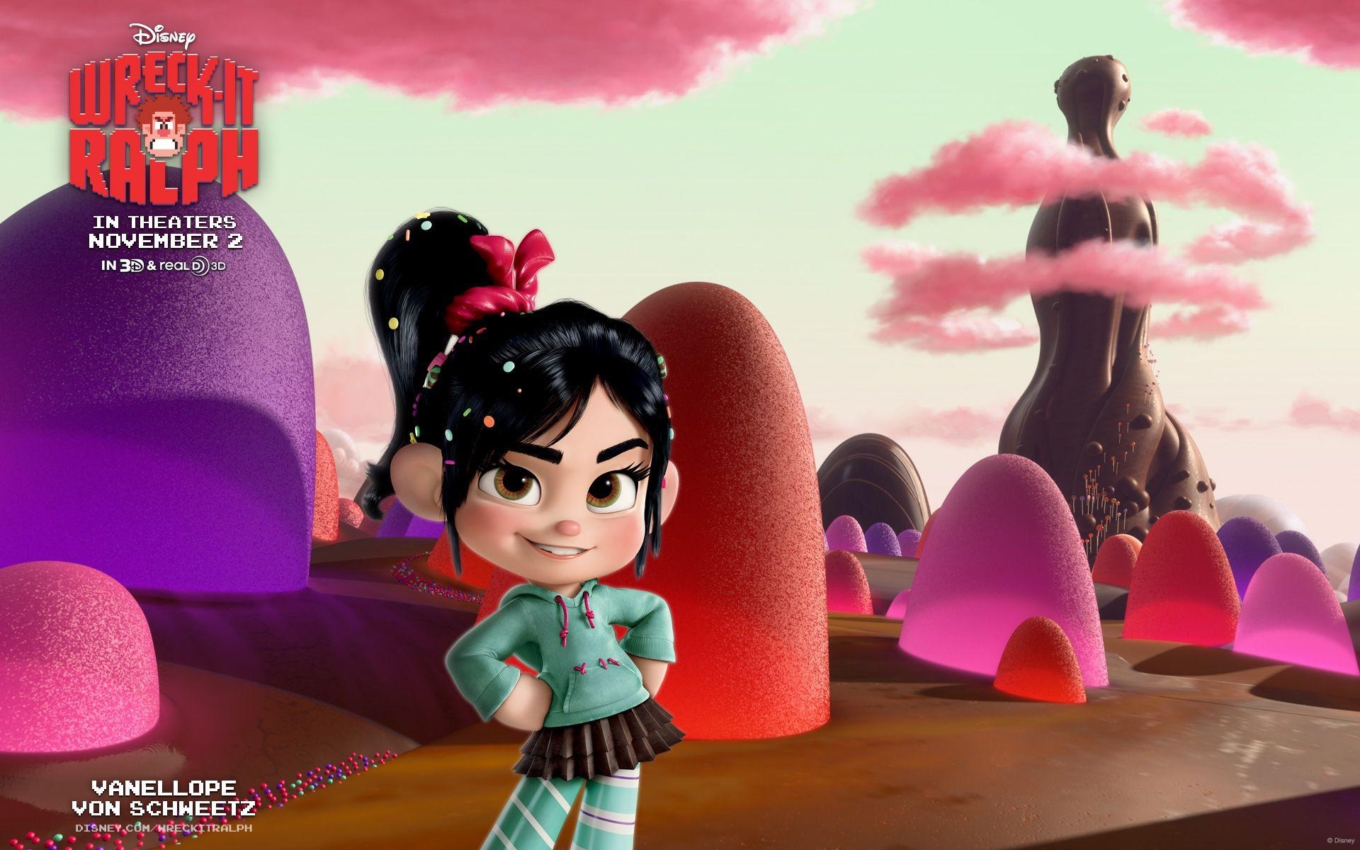 Ralph Reichts, Vanellope von Schweetz, Bild, 51820, Zeichentrick, 1920x1200 HD Desktop