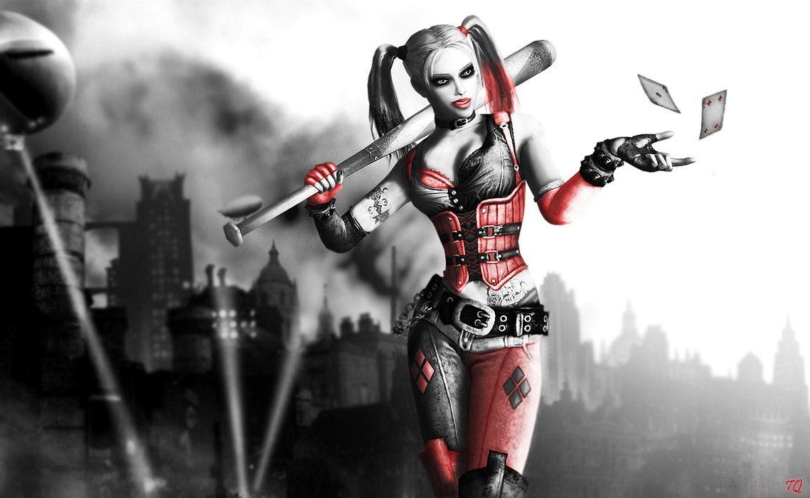 Harley Quinn, Hector Olguin, beste Bilder, DC Comics, Hintergrund, 1140x710 HD Desktop