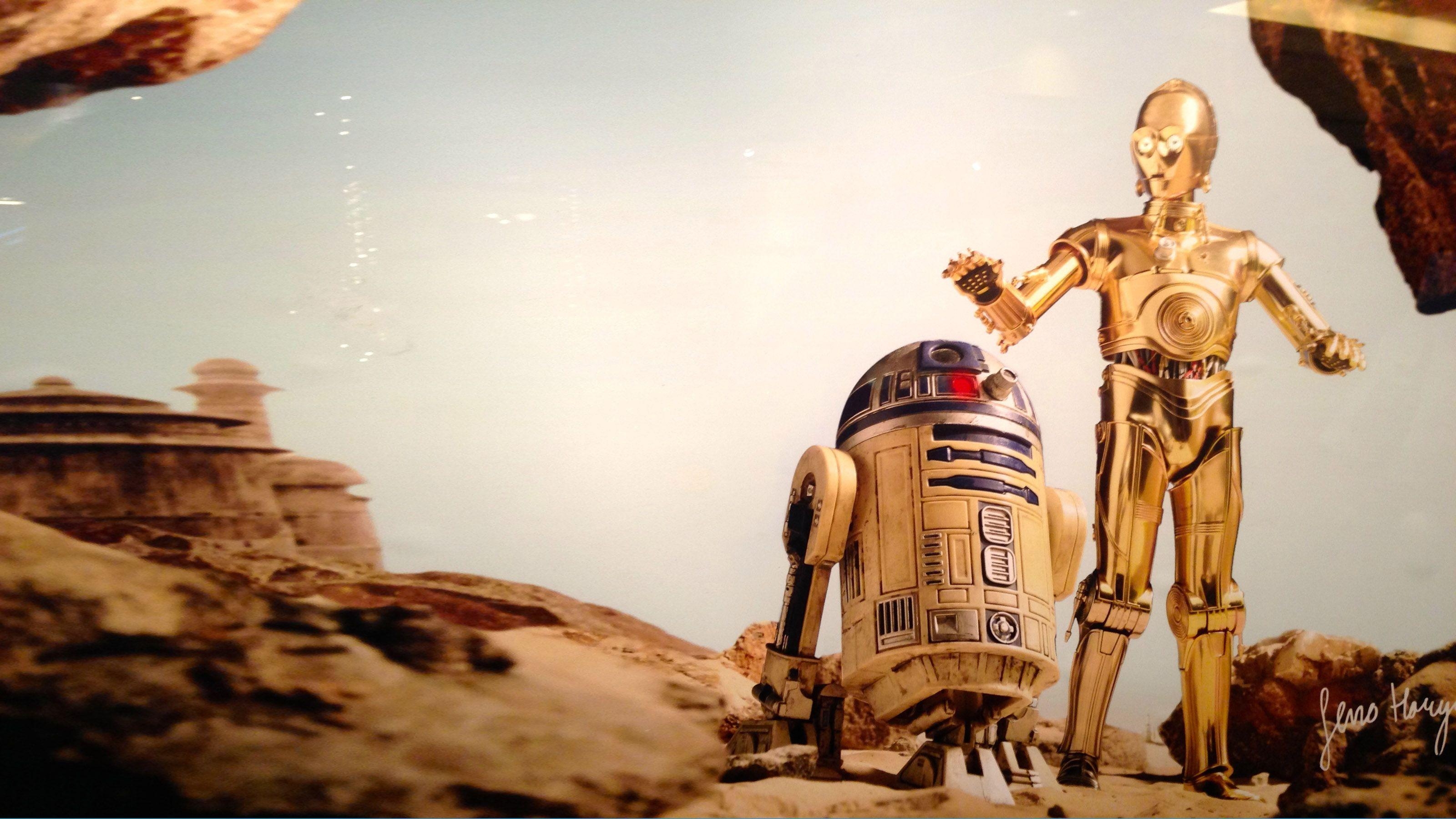 C-3PO, R2-D2, Star Wars, HD, Wallpaper, 3200x1800 HD Desktop