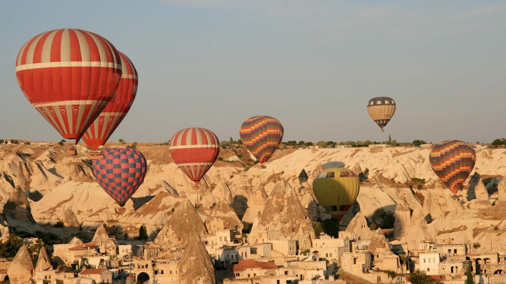 Kappadokien, Ballons, Natur, Reisen, Abenteuer, 1920x1080 Full HD Desktop