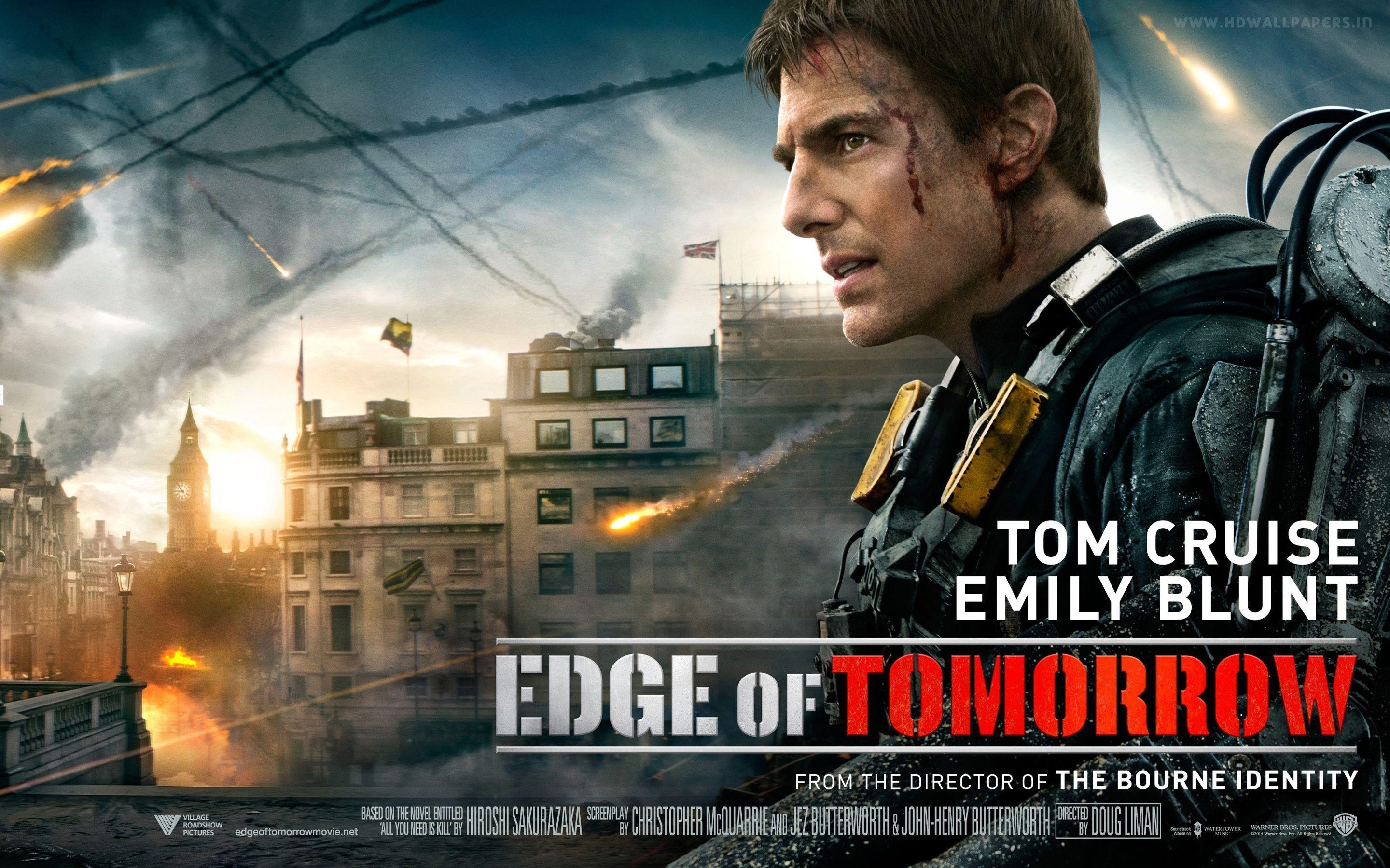 Tom Cruise, Edge of Tomorrow, Film, Wallpaper, Action, 2880x1800 HD Desktop