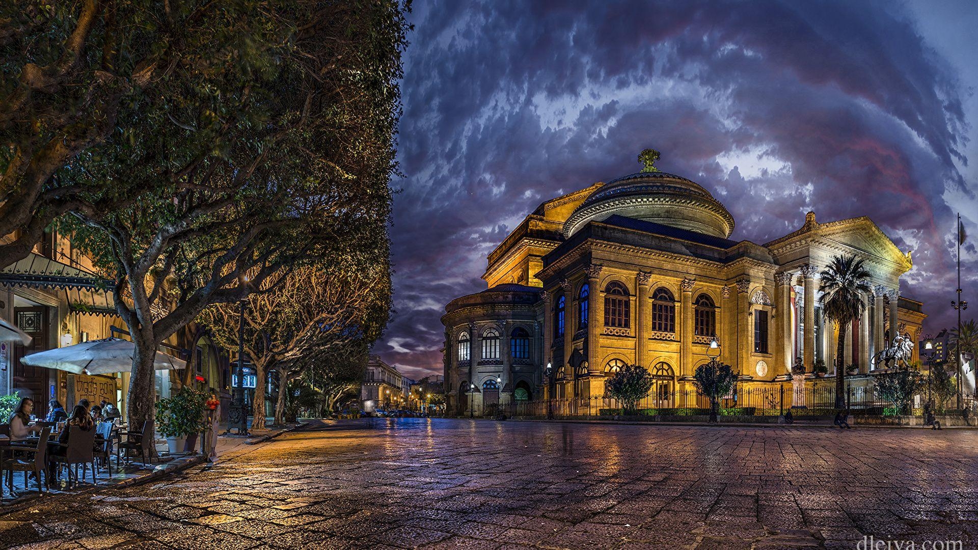 Palermo, Reise, Hintergrund, Italien, Städte, 1920x1080 Full HD Desktop