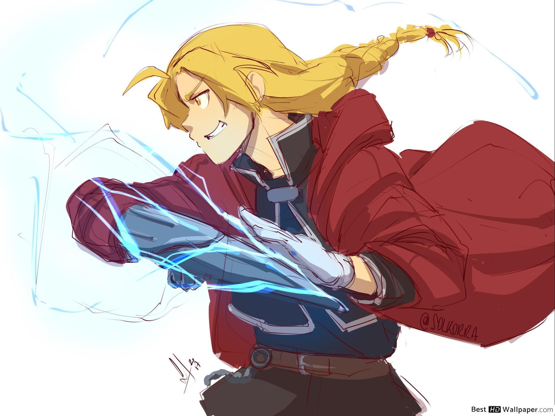 Edward Elric, Alchemist, Brüder, Anime, Download, 1920x1440 HD Desktop