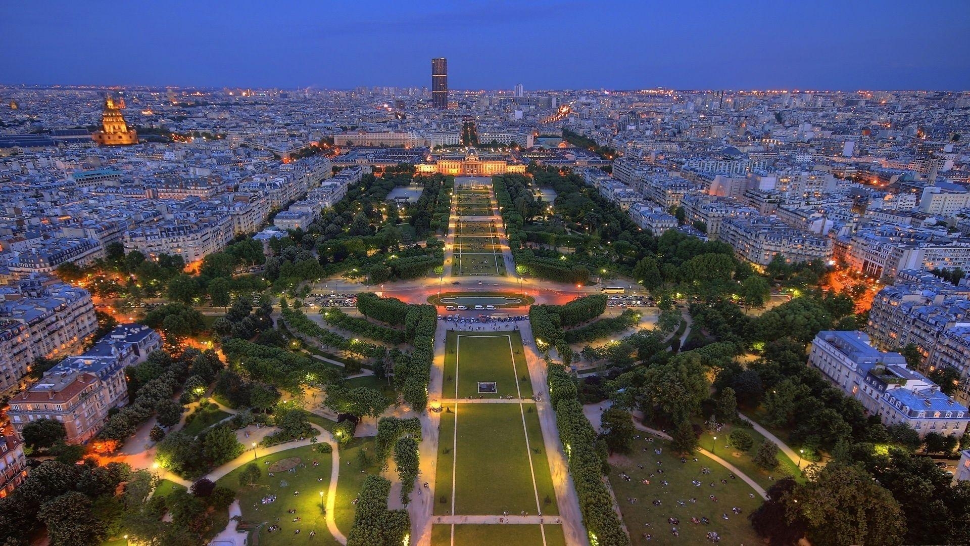 Paris, Frankreich, Gebäude, Stadion, Park, 1920x1080 Full HD Desktop