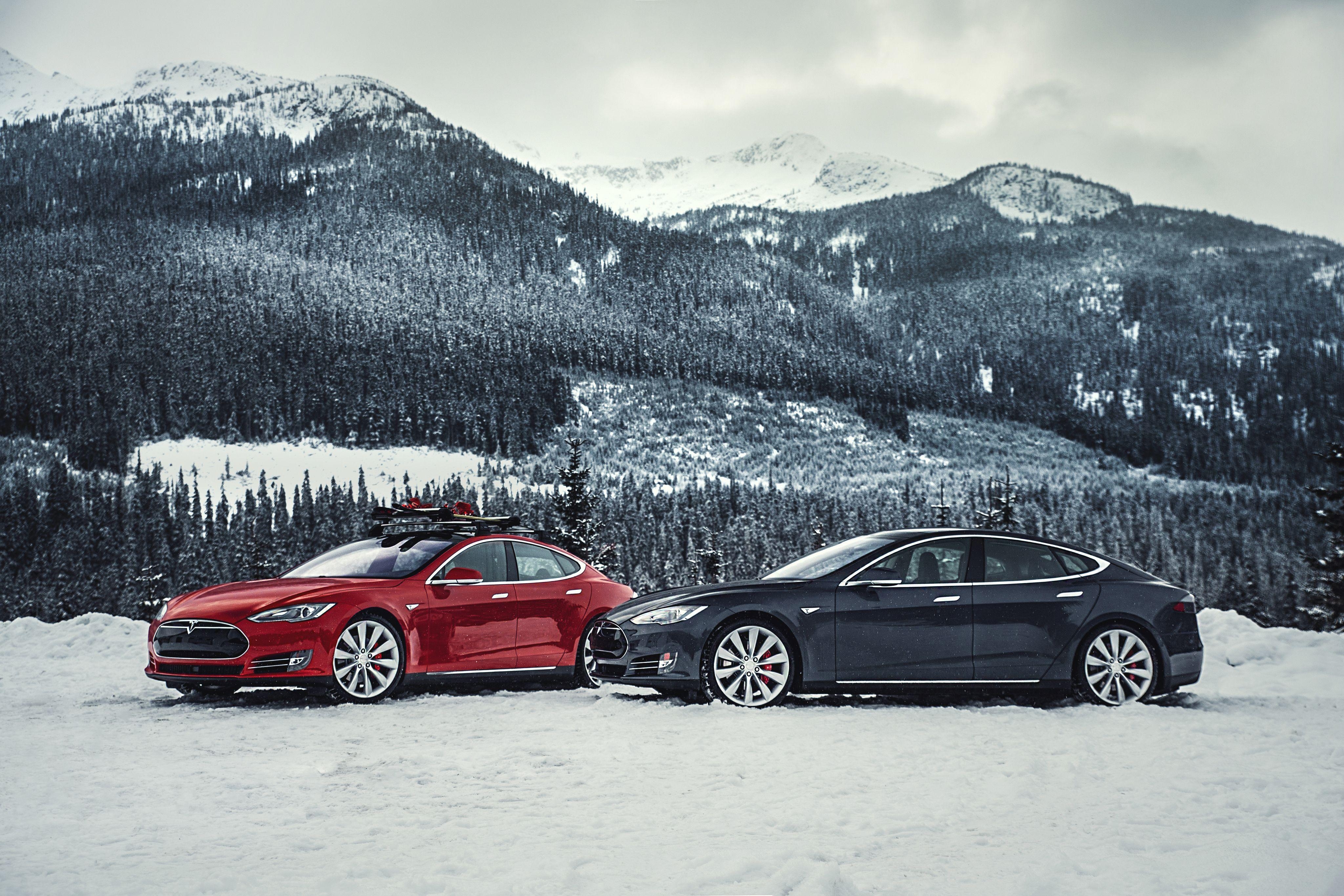 Tesla Model S, P85D, Bild, Elektroauto, Design, 4100x2740 4K Desktop