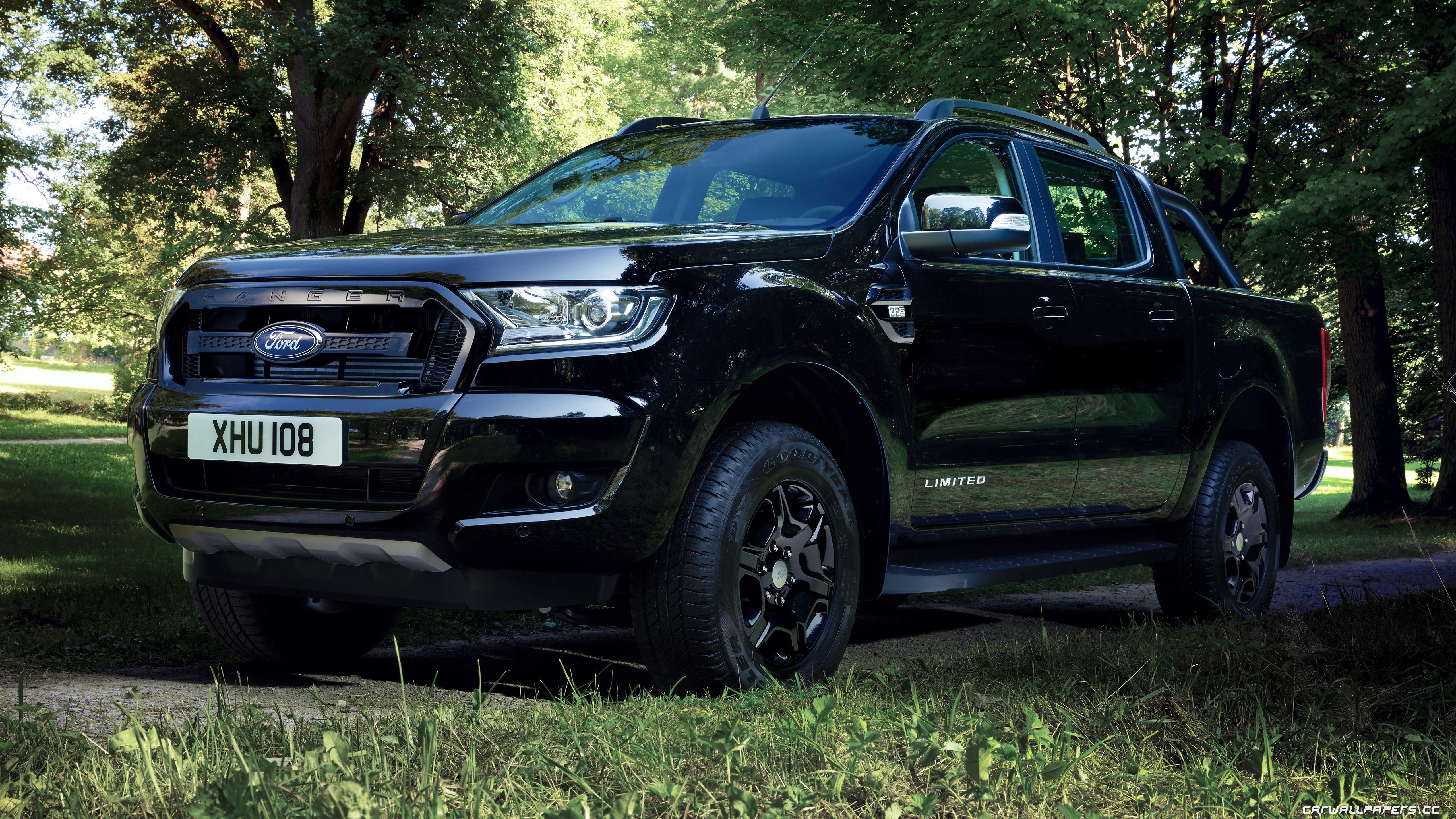 Ford Ranger, Desktop-Hintergrund, Limited Edition, Schwarz, Fahrzeug, 5120x2880 4K Desktop