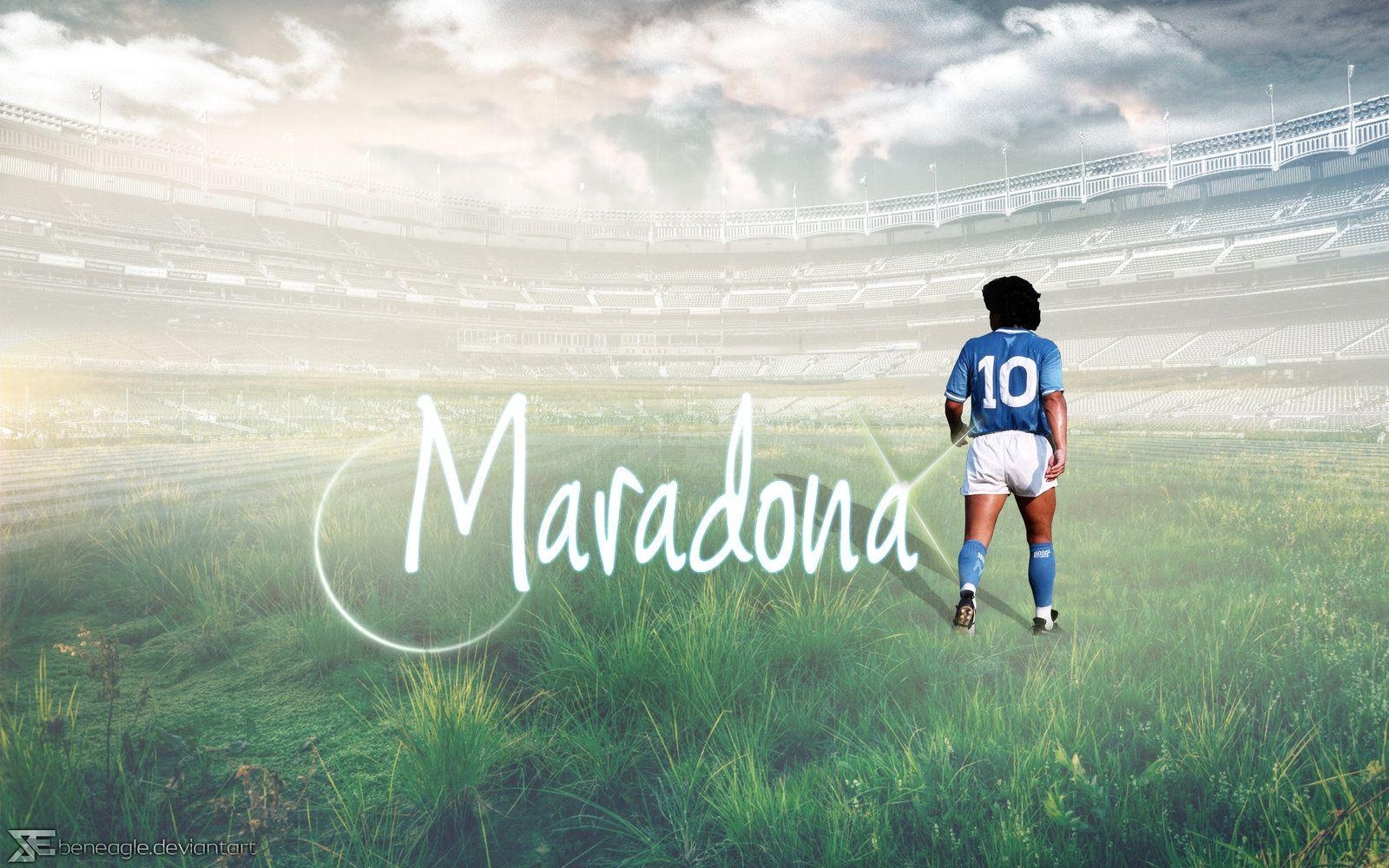 Maradona, Argentinien, Fußballhintergrund, Legende, Bild, 1600x1000 HD Desktop