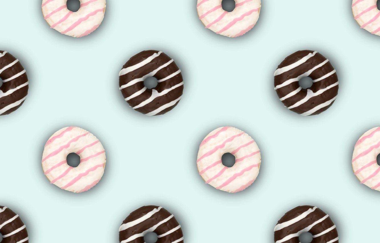 Donut, Schokolade, Zuckerglasur, Süßspeisen, Nascherei, 1340x850 HD Desktop