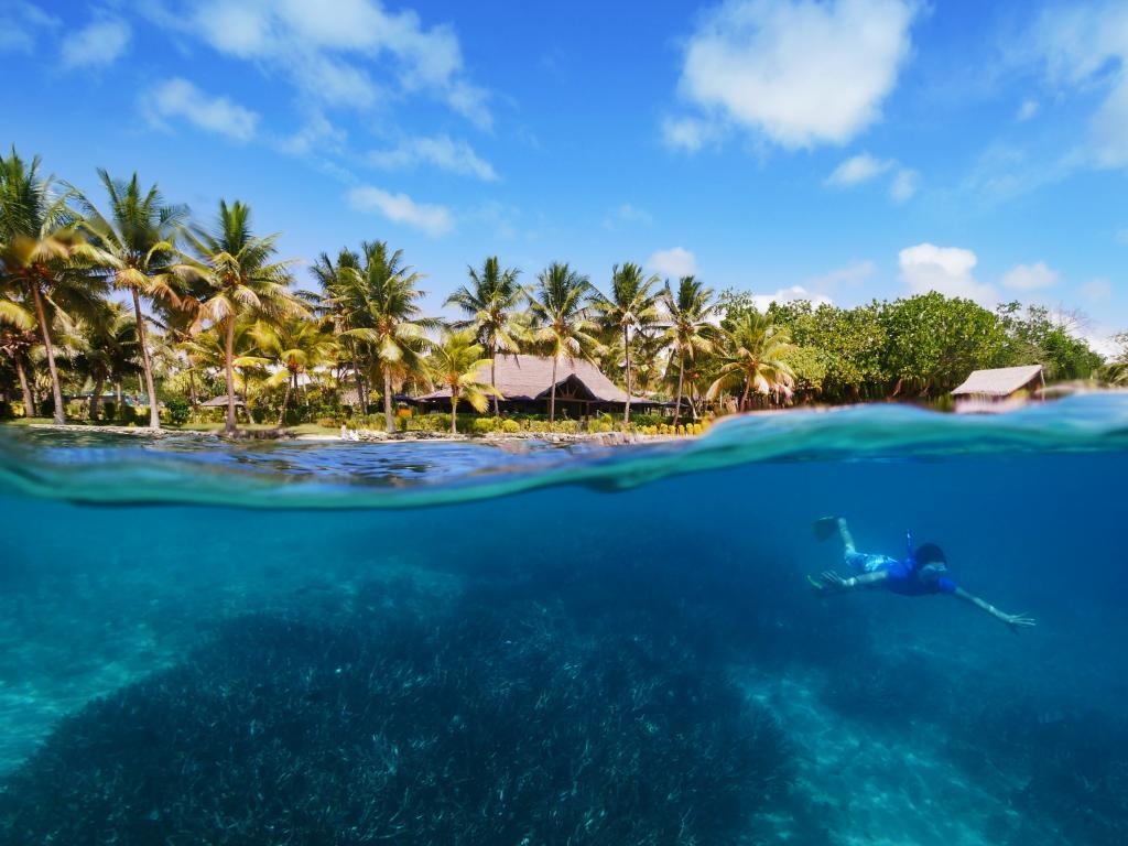 Vanuatu, Abenddämmerung, Zyklon Pam, Südsee, Landschaft, 1030x770 HD Desktop