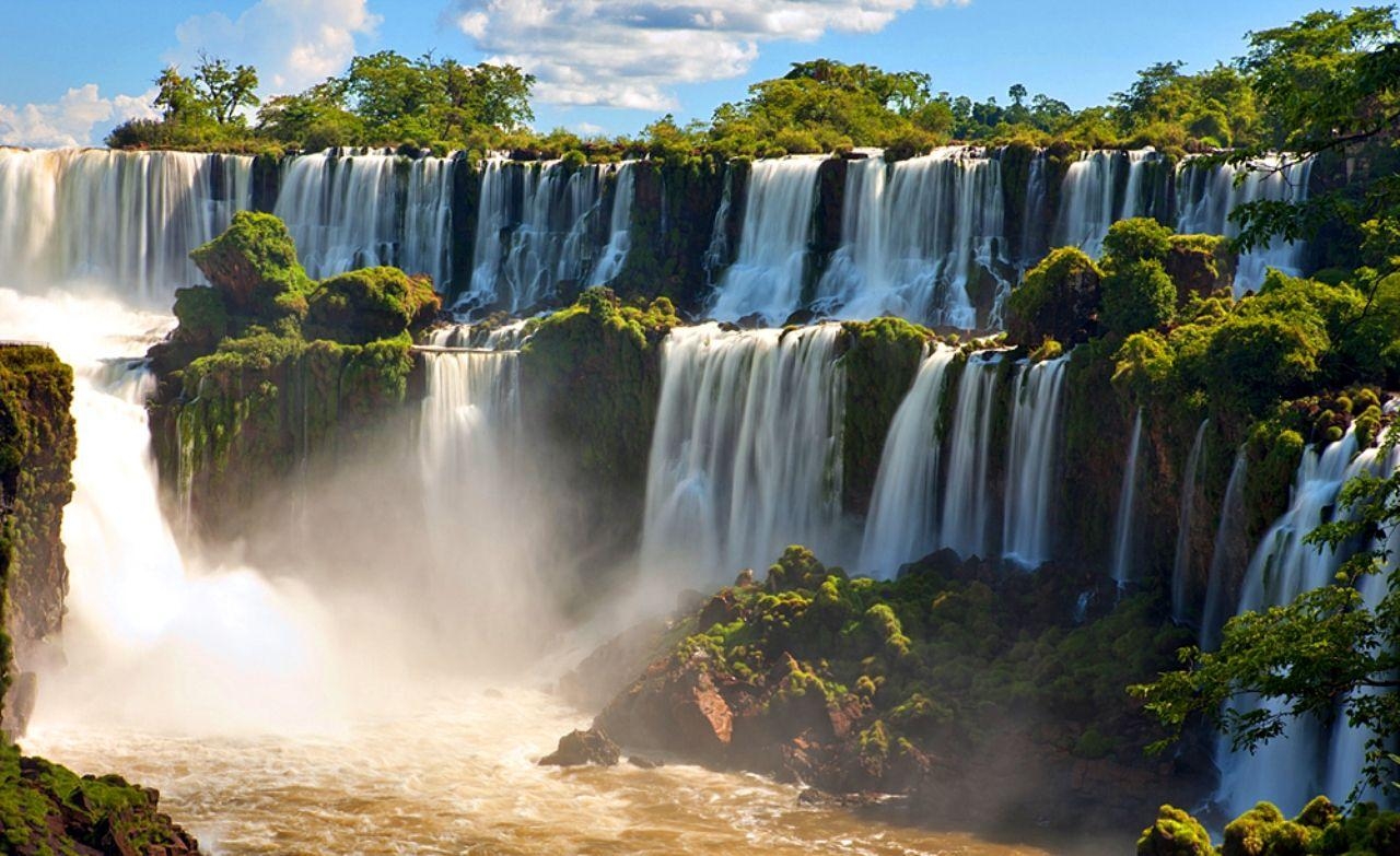 Iguazú, Galerie, Wasserfälle, Naturschönheit, Bilder, 1280x790 HD Desktop