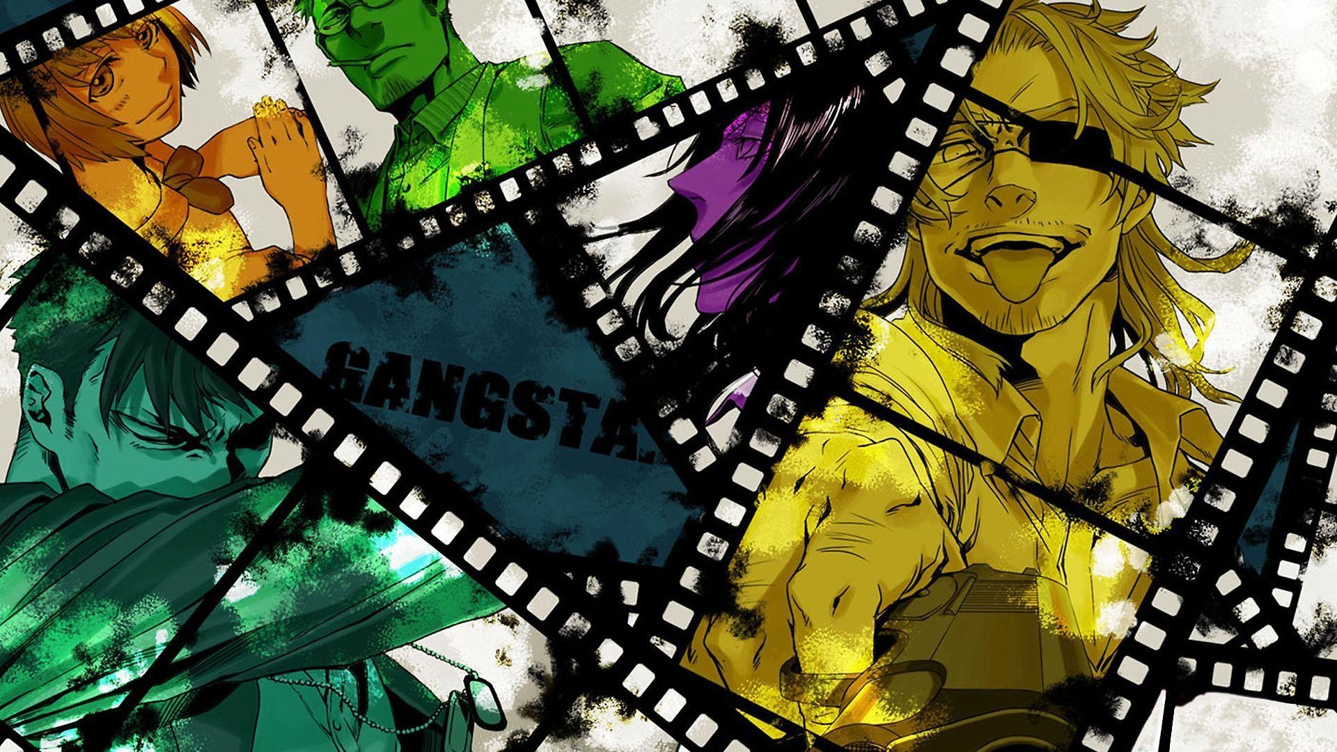 Computer Hintergrund, 1080p, Anime Charaktere, Serie, Gangsta, 1920x1080 Full HD Desktop