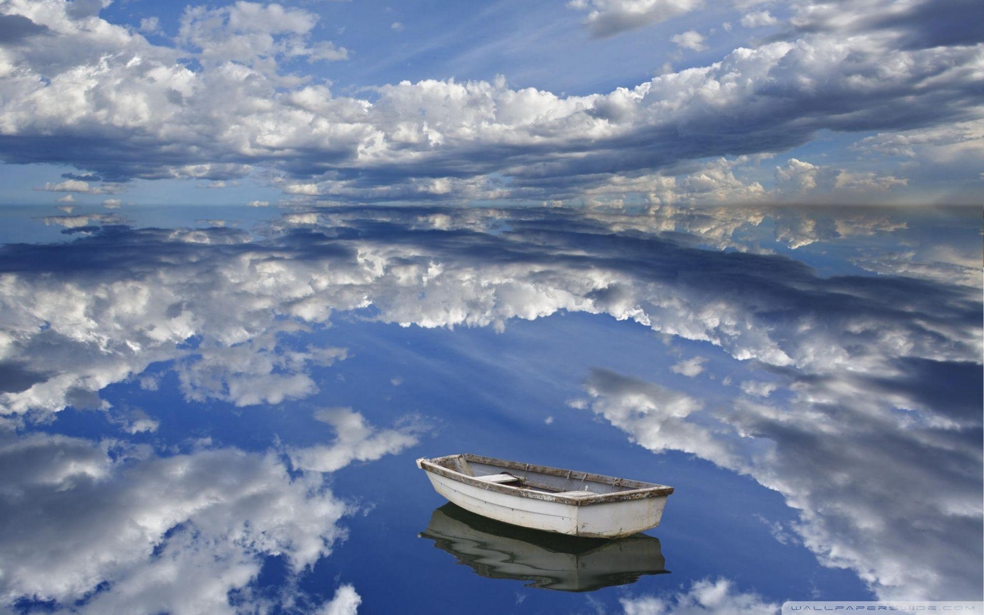 Boot, Wolken, Ozean, Bar Harbor, Maine, 1920x1200 HD Desktop