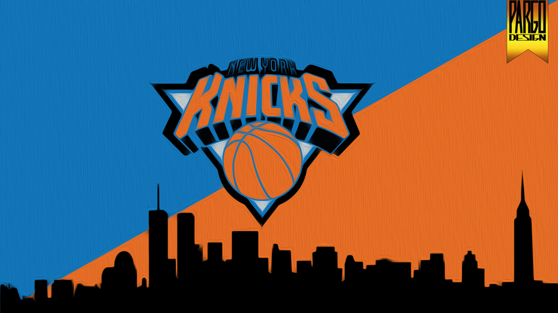 New York Knicks, Knickerbockers, Hintergrund, Basketball, NYC, 1920x1080 Full HD Desktop