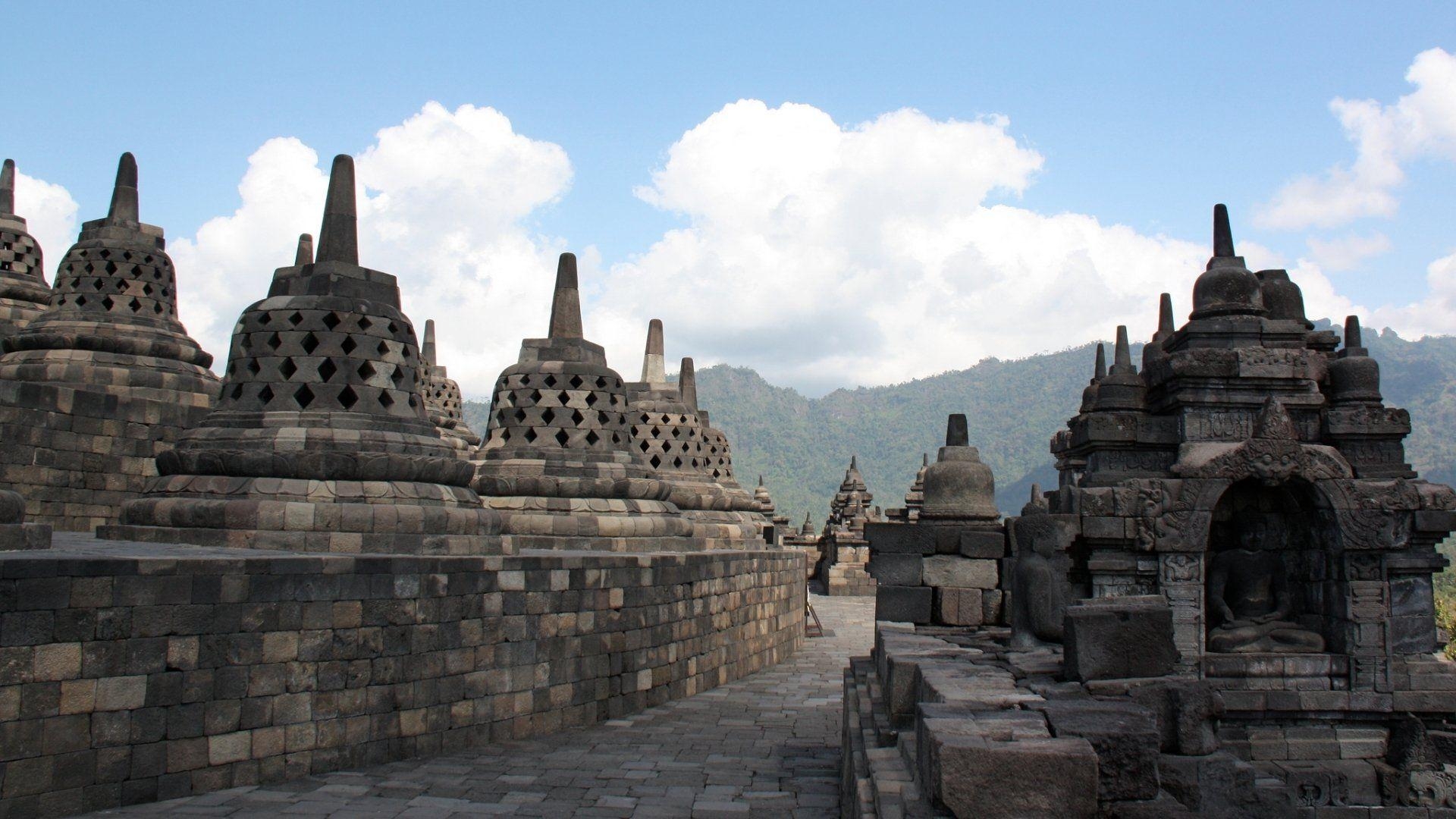 Borobudur, HD Hintergrund, Indonesien, Kultur, Tempel, 1920x1080 Full HD Desktop