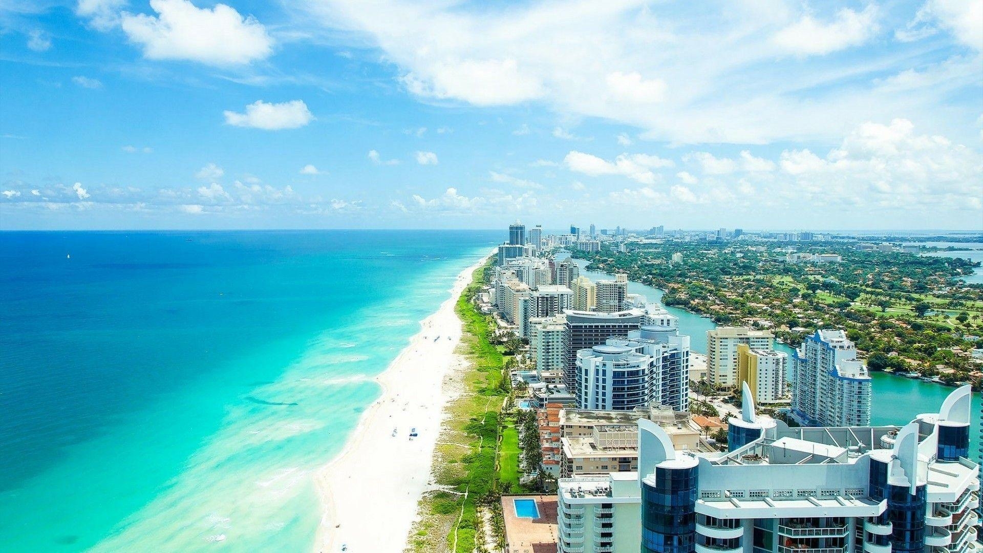 South Beach, Florida, Reisen, Bild, Hintergrund, 1920x1080 Full HD Desktop