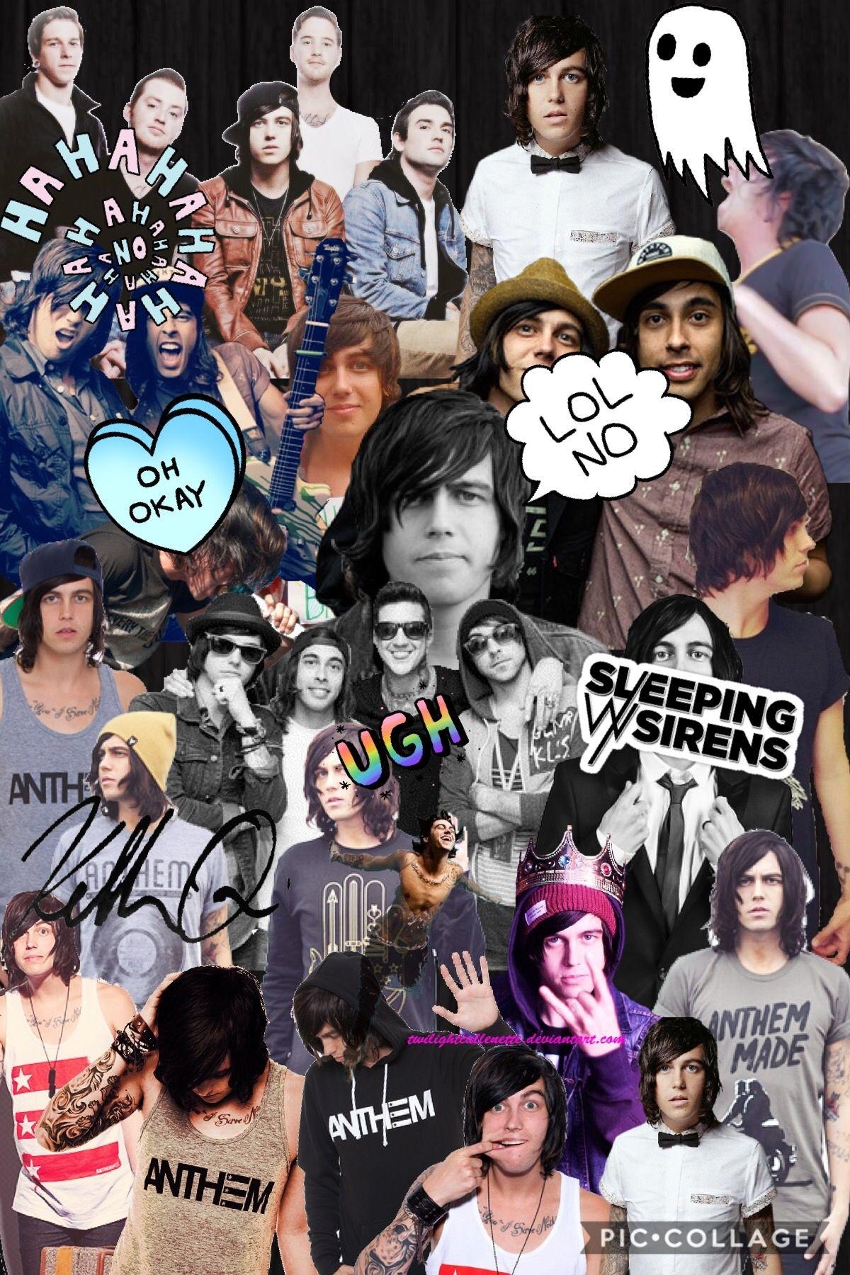 Kellin Quinn, Pic Collage, Sirens, Musik, Rock, 1200x1800 HD Handy