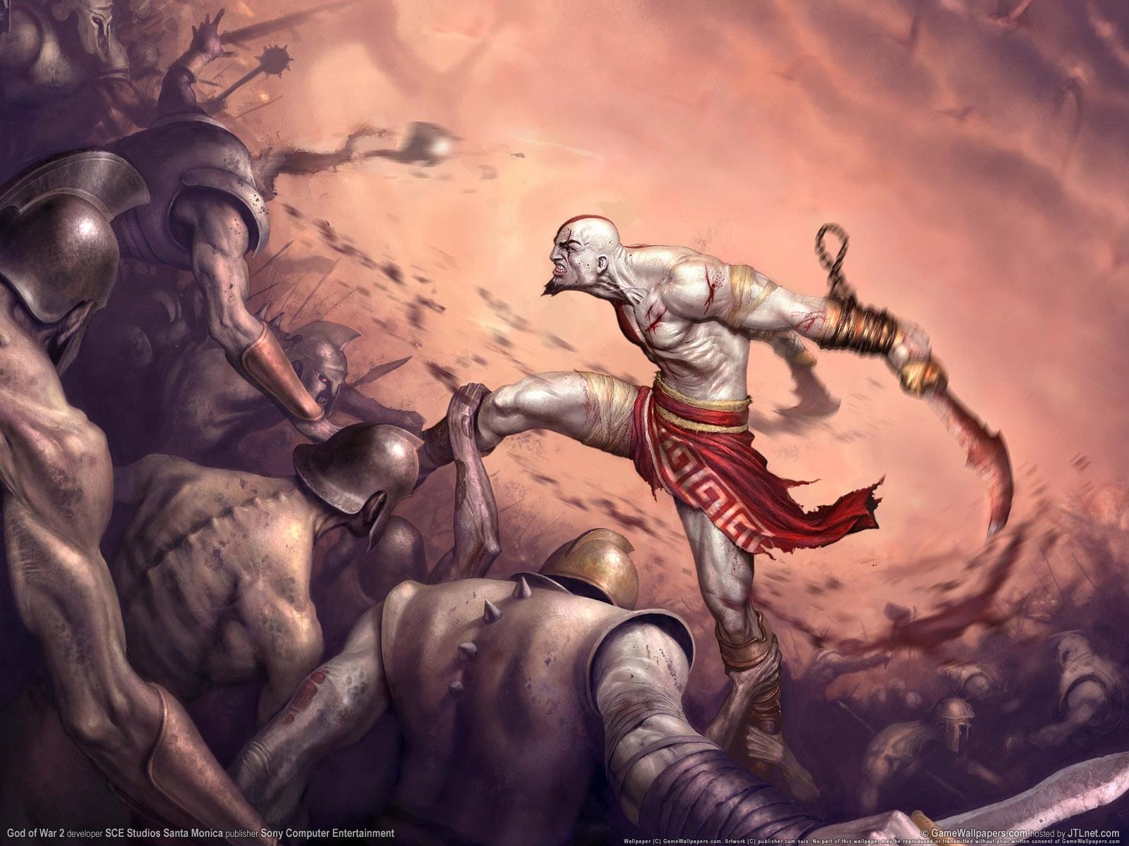 God of War II, Kratos, Gaming, Bild, Hintergrund, 1600x1200 HD Desktop