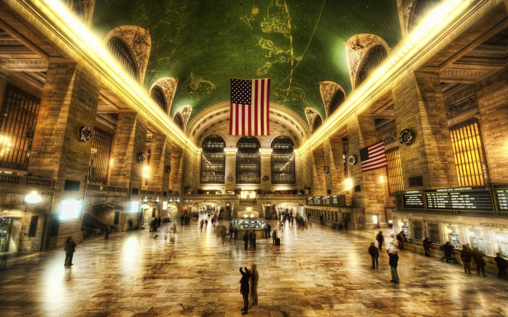 Grand Central, Architektur, New York, Amerikanische Geschichte, Reisen, 1920x1200 HD Desktop