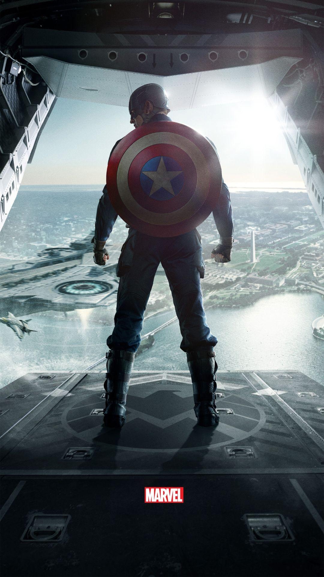 Captain America, Winter Soldier, HTC One, Frei, Bild, 1080x1920 Full HD Handy