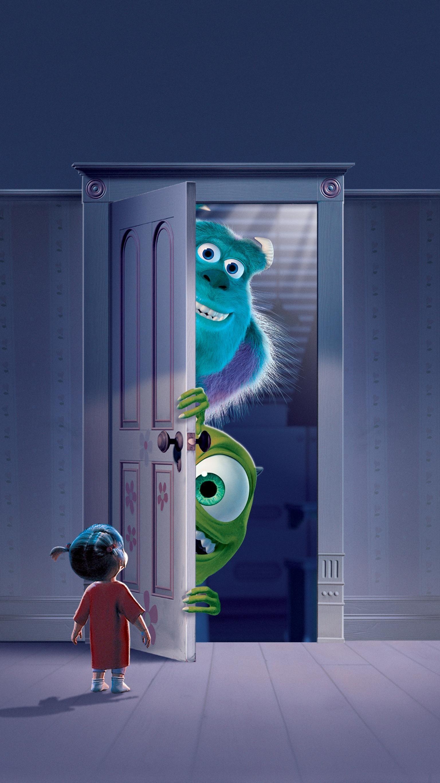 Monsters Inc, 2001, Telefon, Film, 2019, 1540x2740 HD Handy