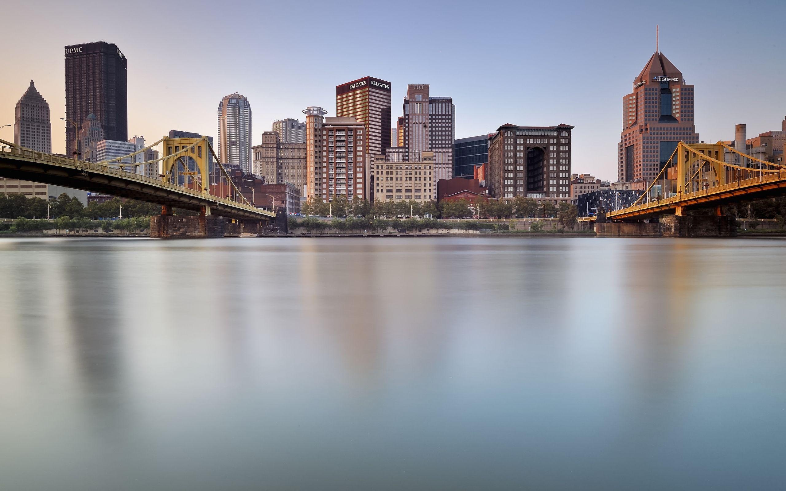 Pittsburgh, Desktop Hintergrund, Stadtmotiv, Reisen, Urban, 2560x1600 HD Desktop